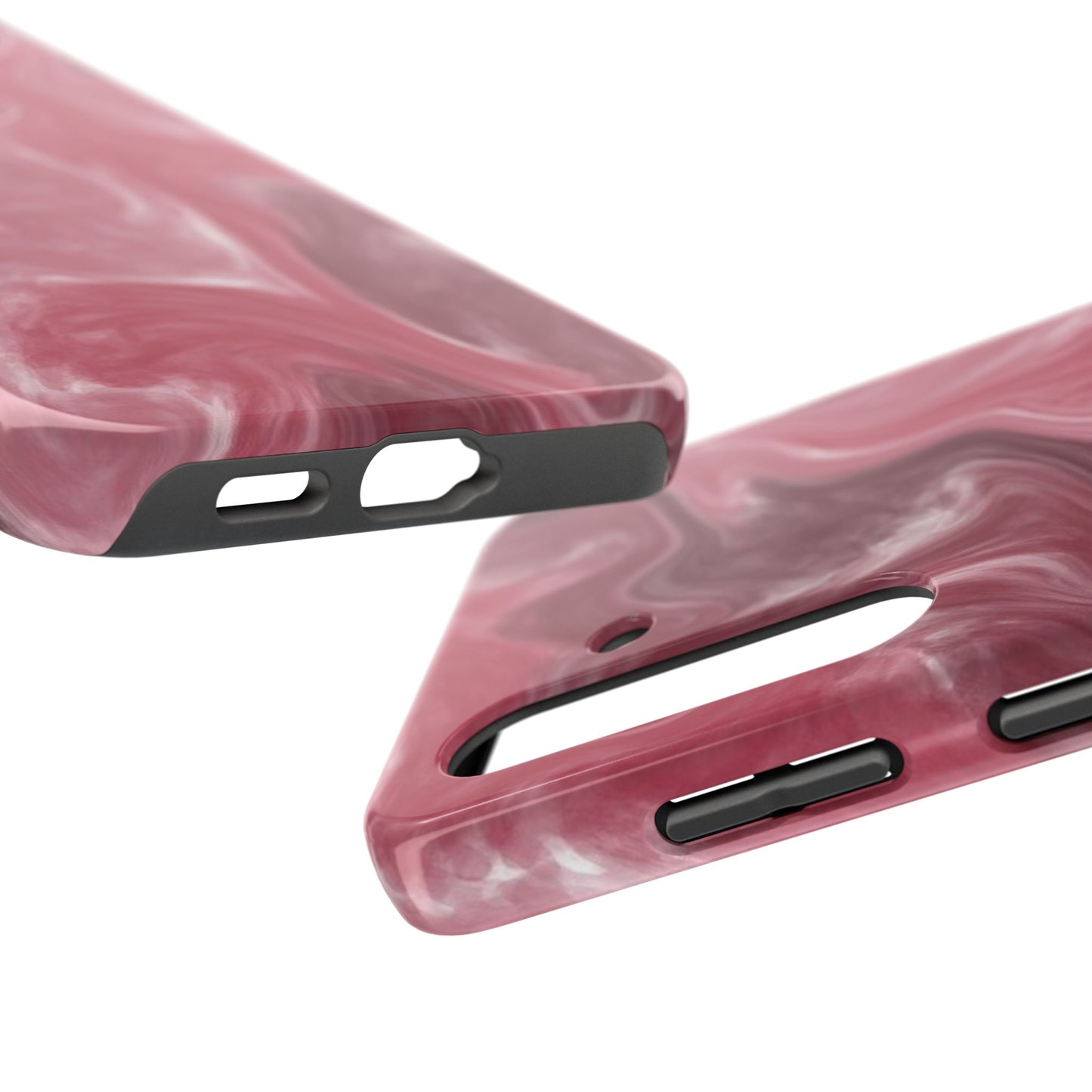 Stylish Marble Phone Case - Tough Shockproof Cover, Apple iPhone, Samsung Galaxy, Gift for Her, Trendy Accessory