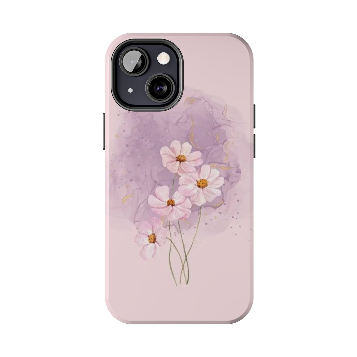 Floral Tough Phone Cases, Protective Phone Cover, Flower Design Case, Stylish Gift for Her, Mother’s Day, Birthday Present