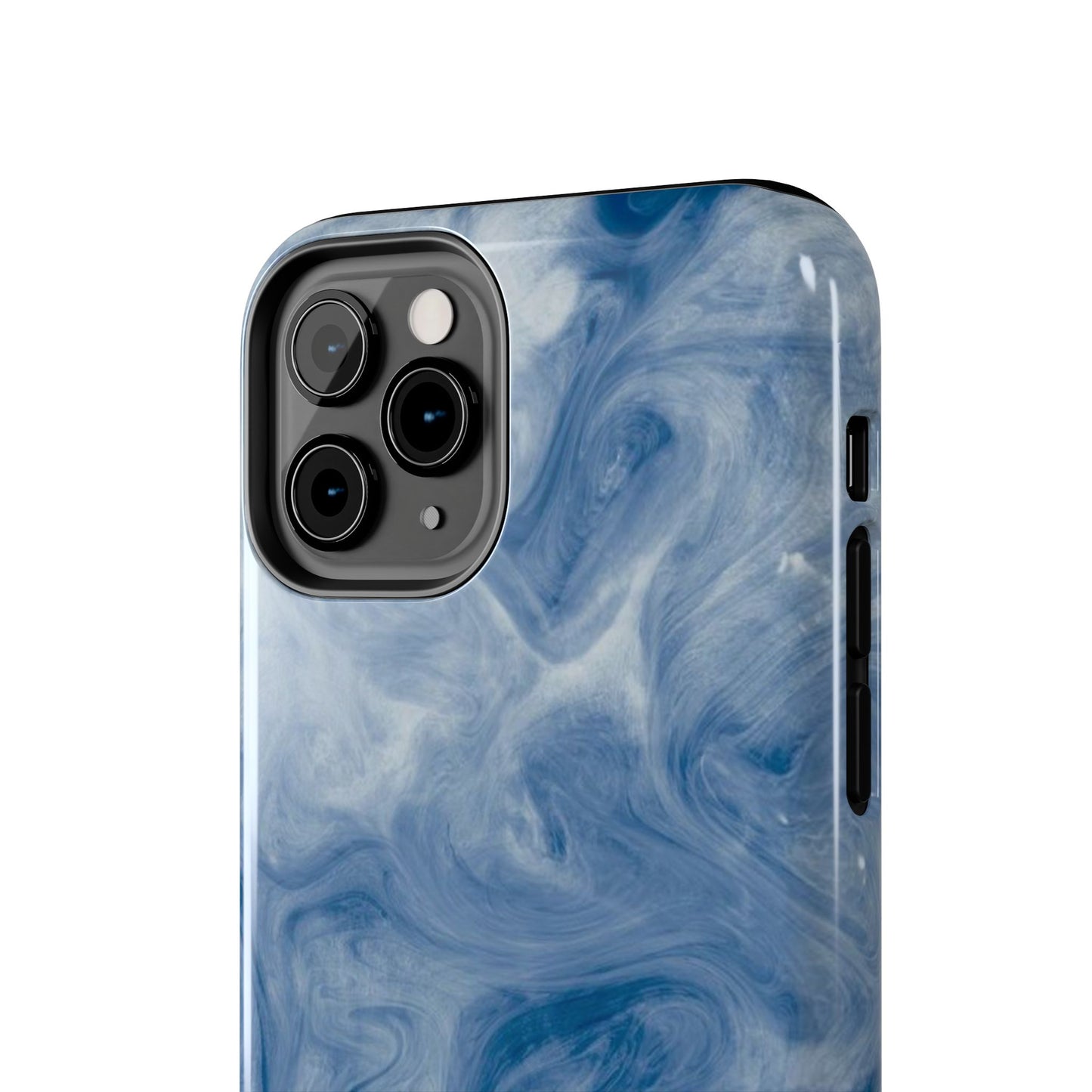 Marble Blue Tough Phone Cases, Phone Protection, Unique Design, Fashion Accessory, Gift for Her, Trendy Smartphone Cover