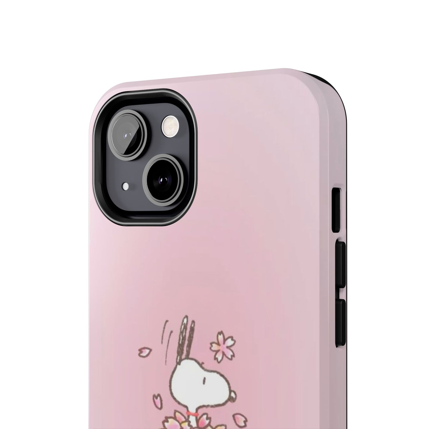 Cute Bunny Floral Tough Phone Cases, Spring Accessories, Gift for Her, Durable Cell Case, Pet Lovers, Unique Spring Decor