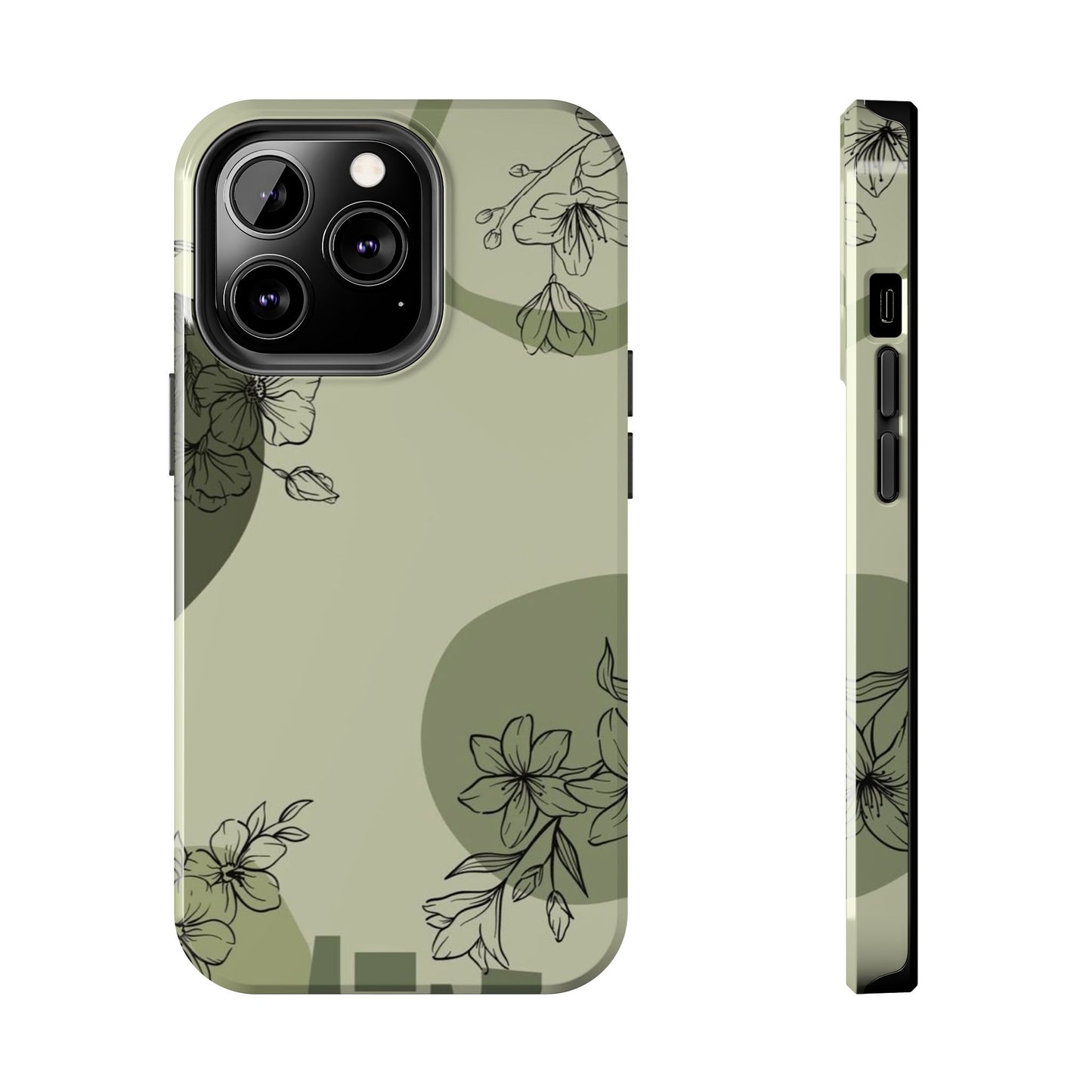 Floral Tough Phone Cases | Stylish Phone Protection | Gift for Her | Eco-friendly Accessories | Trendy Phone Cover
