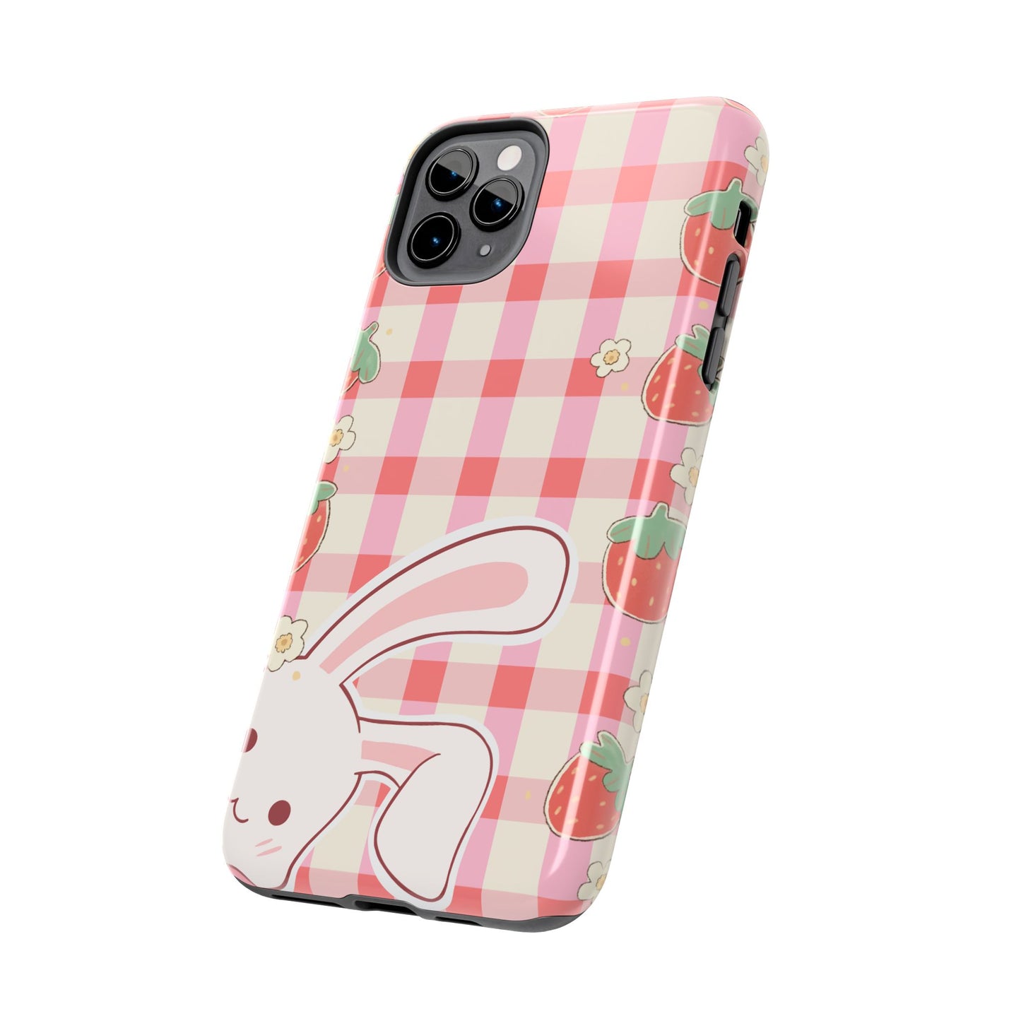 Cute Strawberry Bunny Phone Case