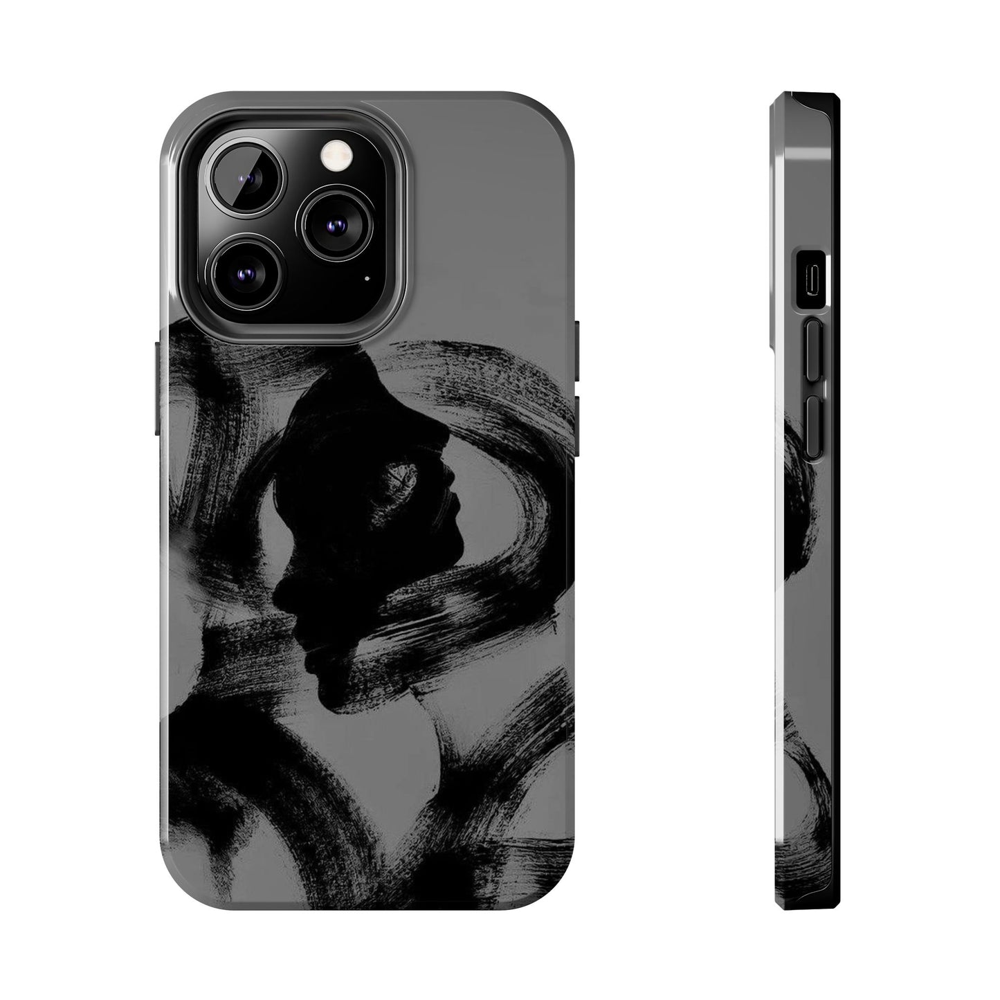 Stylish Tough Phone Cases, Unique Phone Covers for Art Lovers, Edgy Smartphone Accessories, Gifts for Friends, Minimalist Design