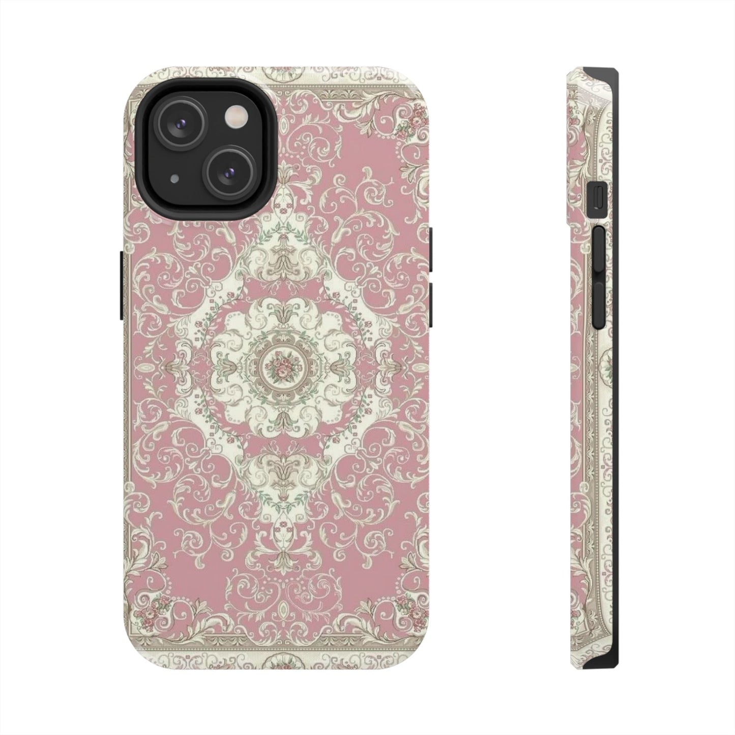 Elegant Floral Tough Phone Cases, Stylish Phone Covers, Durable Tech Accessories, Decorative Phone Protection, Trendy Gift for Her