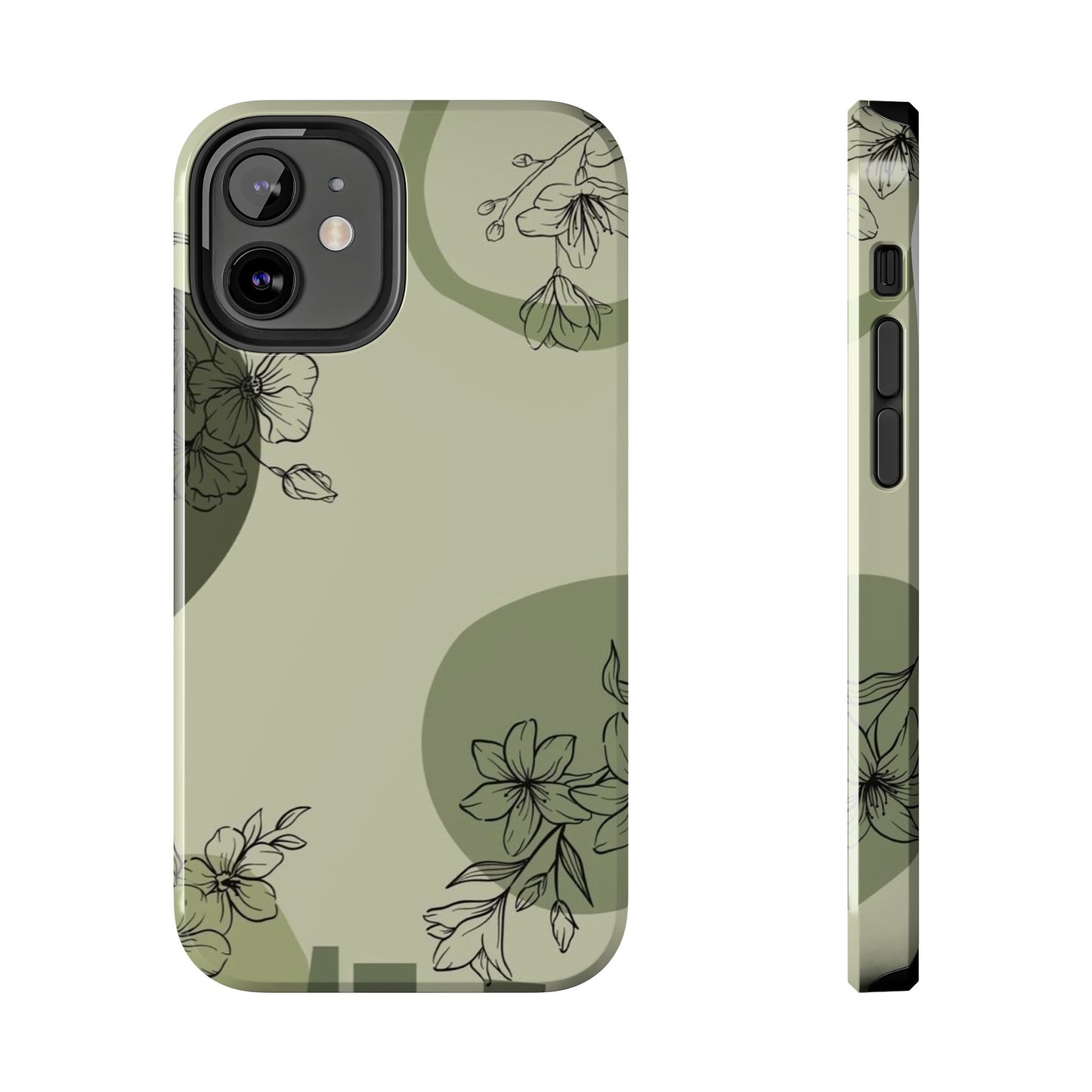 Floral Tough Phone Cases | Stylish Phone Protection | Gift for Her | Eco-friendly Accessories | Trendy Phone Cover