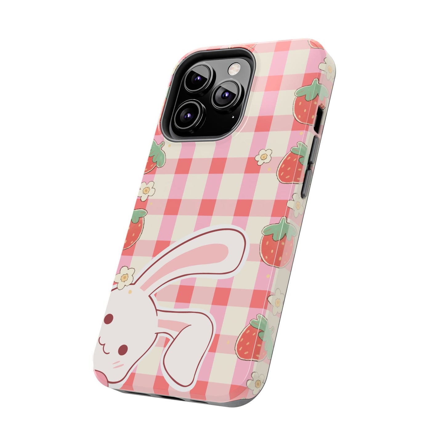 Cute Strawberry Bunny Phone Case