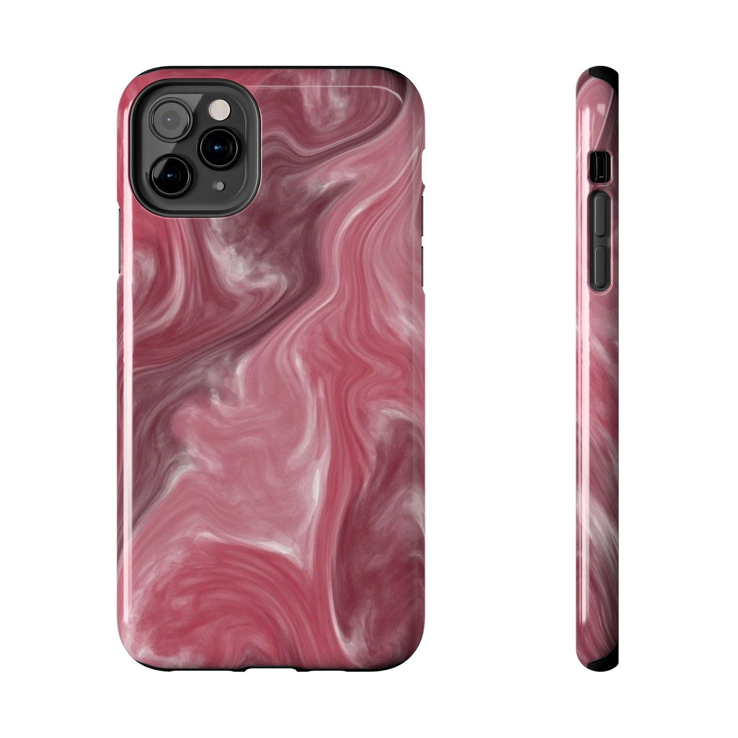 Stylish Marble Phone Case - Tough Shockproof Cover, Apple iPhone, Samsung Galaxy, Gift for Her, Trendy Accessory