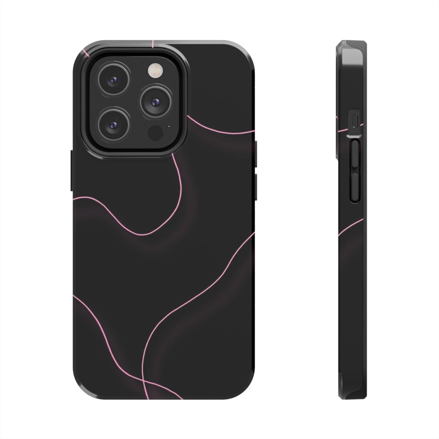 Sleek Abstract Phone Cases - Stylish Protection for Everyday Use, Gift for Tech Lovers, Modern Design, Trendy Phone Accessories