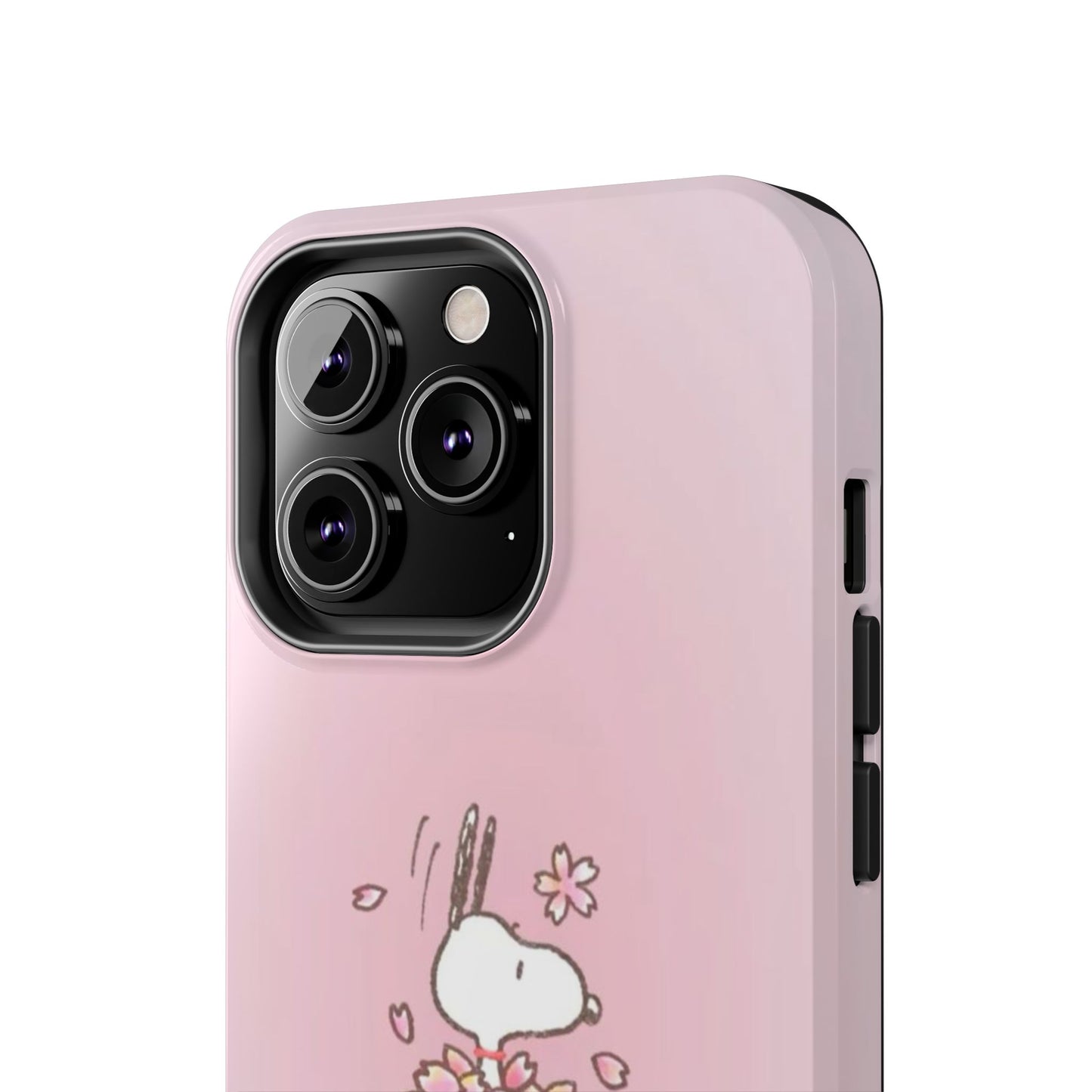 Cute Bunny Floral Tough Phone Cases, Spring Accessories, Gift for Her, Durable Cell Case, Pet Lovers, Unique Spring Decor