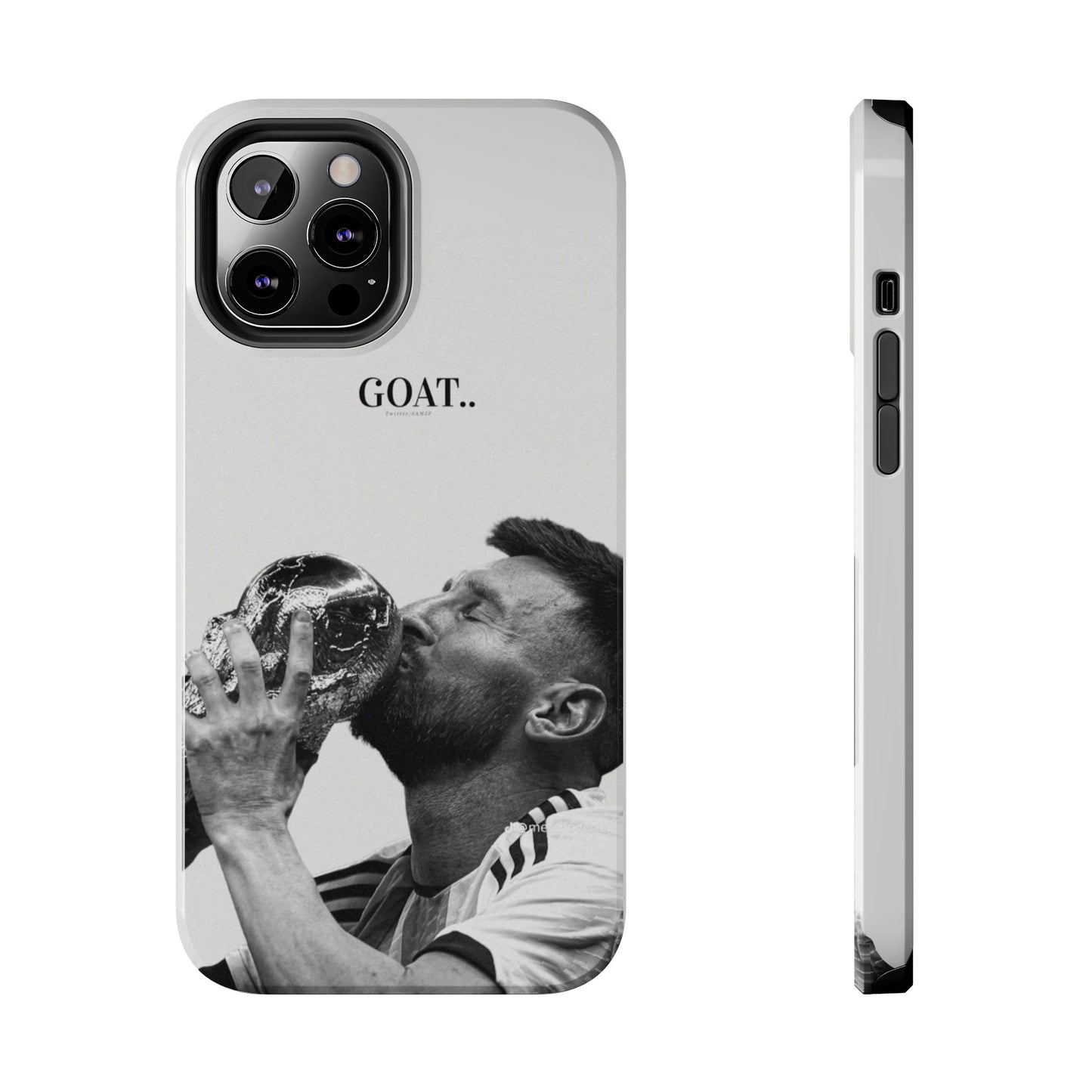 Soccer GOAT Phone Case, Tough Phone Case, Sports Accessory, Gift for Soccer Fans, Mens Birthday Gift, Unique Phone Cover