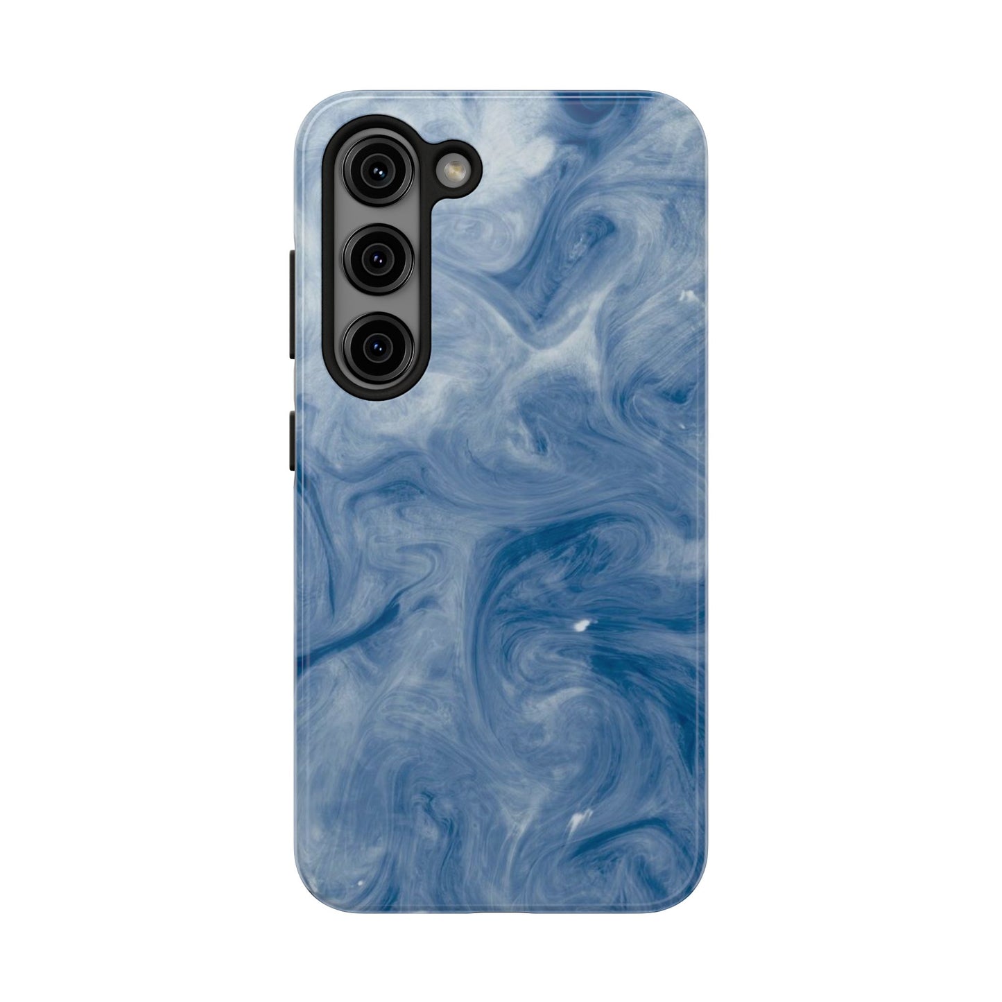 Marble Blue Tough Phone Cases, Phone Protection, Unique Design, Fashion Accessory, Gift for Her, Trendy Smartphone Cover