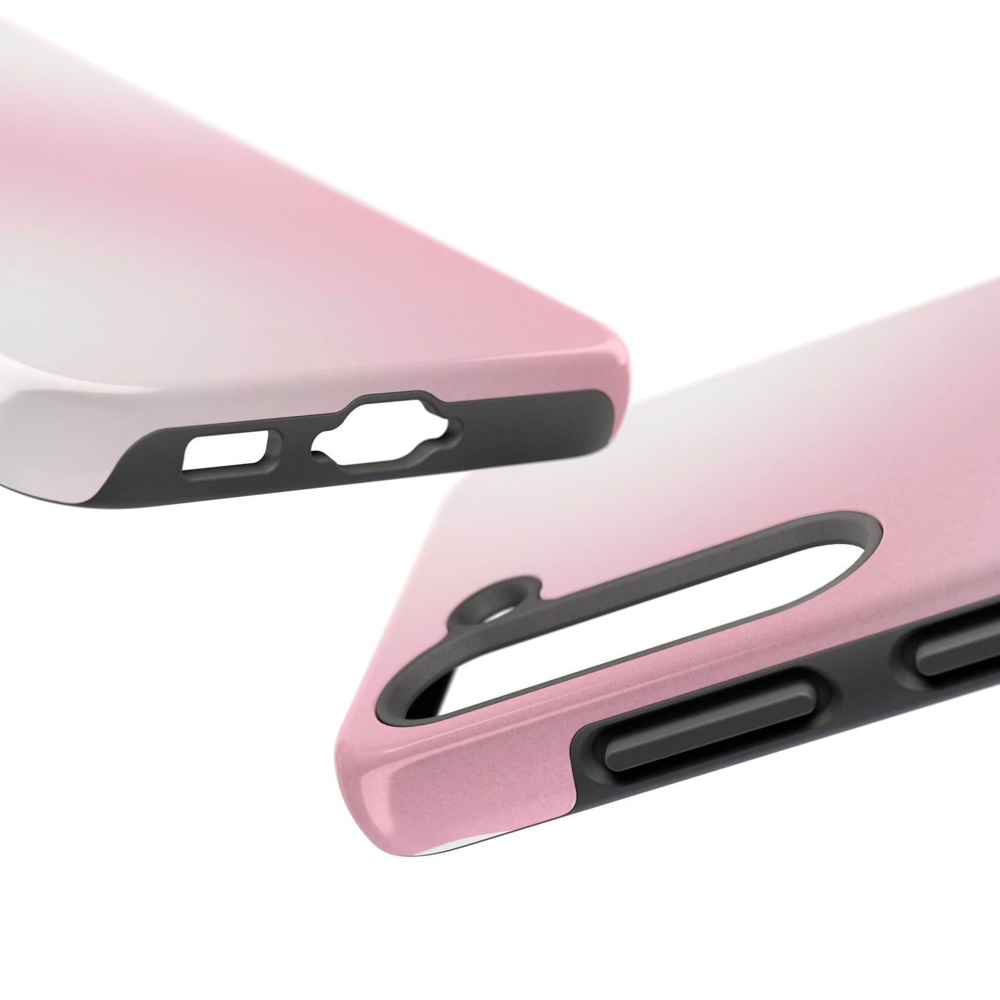 Stylish Tough Phone Cases, Durable Phone Covers, Pink Gradient Phone Case, Gift for Her, Trendy Phone Accessories