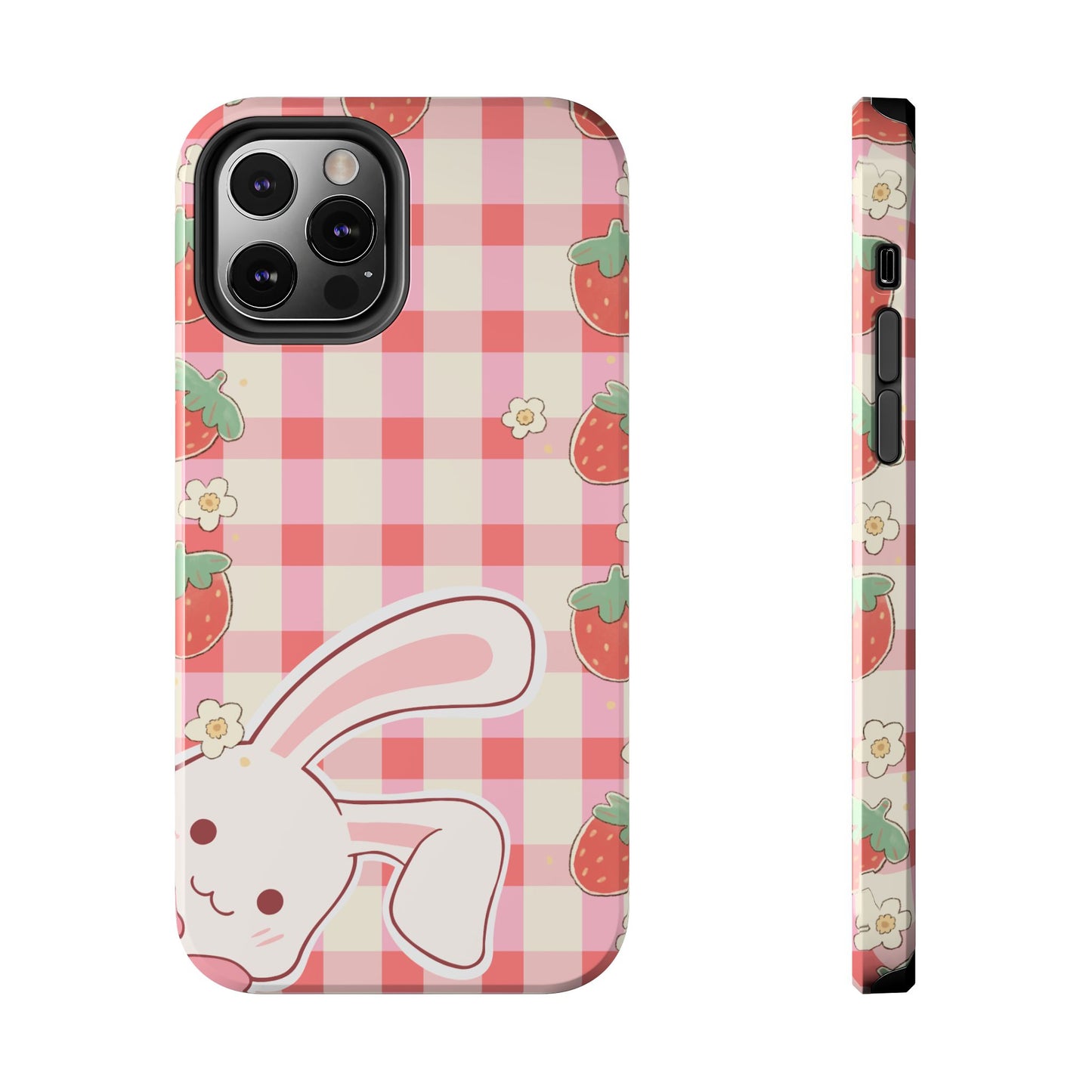 Cute Strawberry Bunny Phone Case