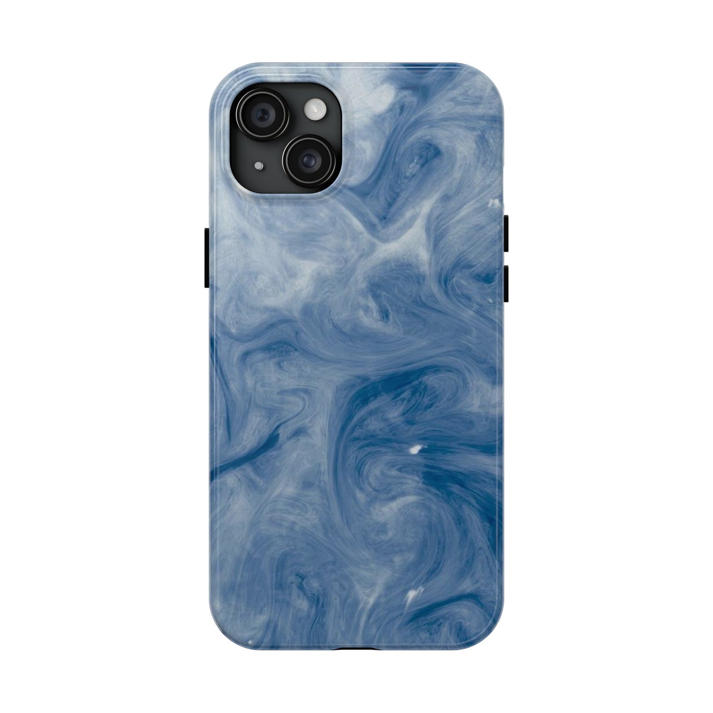 Marble Blue Tough Phone Cases, Phone Protection, Unique Design, Fashion Accessory, Gift for Her, Trendy Smartphone Cover