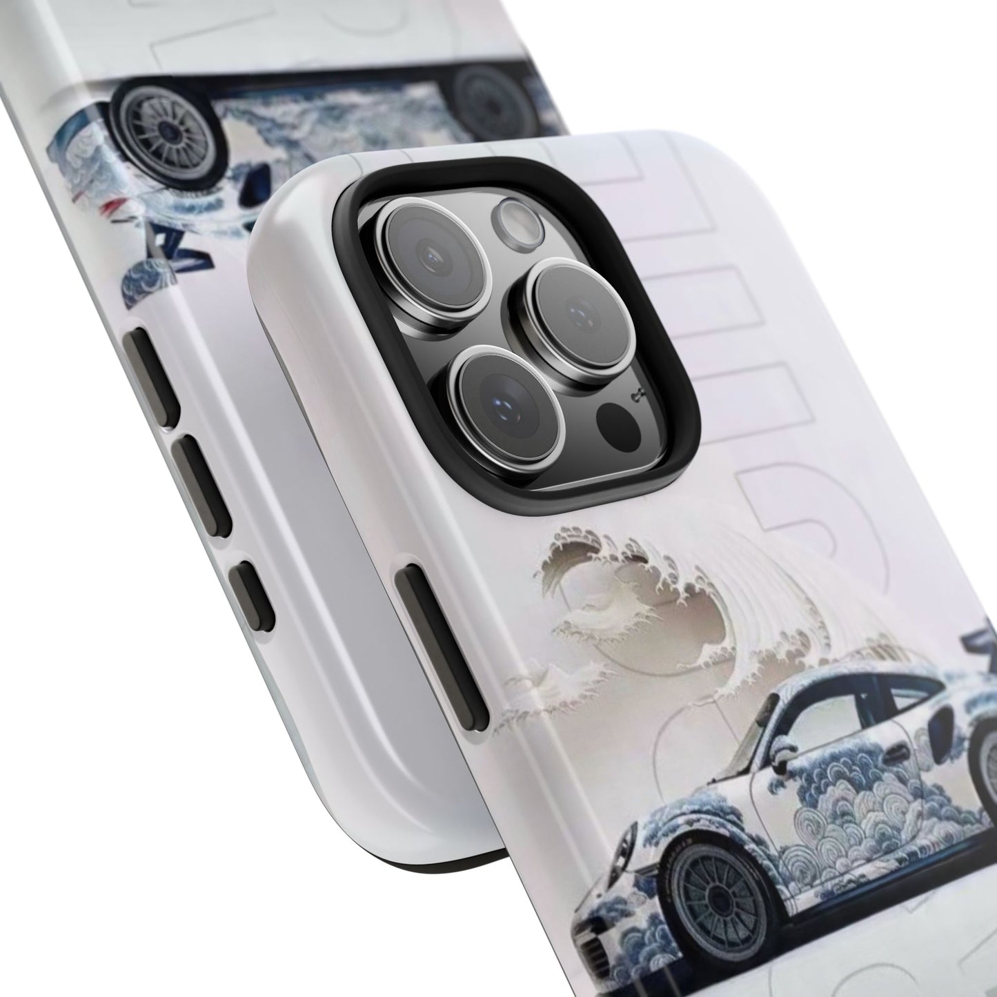 Porsche GT3 RS Tough Phone Case, Durable Phone Cover, Automotive Enthusiast Gift, Car Lover Accessory, Racing-Themed Protection
