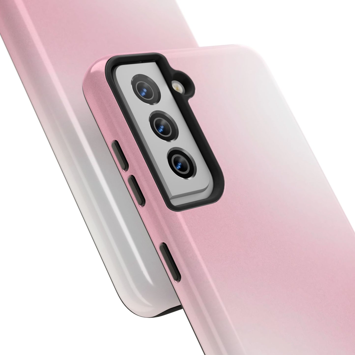 Stylish Tough Phone Cases, Durable Phone Covers, Pink Gradient Phone Case, Gift for Her, Trendy Phone Accessories