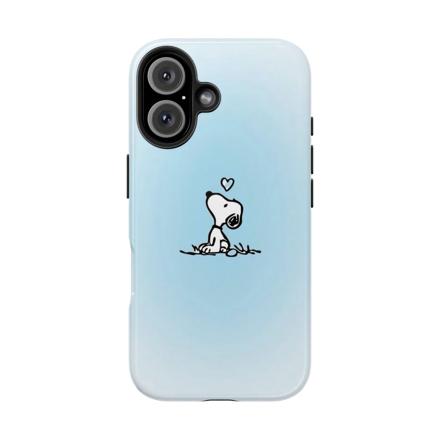 Snoopy Love Tough Phone Cases, Durable Phone Covers for Dog Lovers, Cute Gift for Birthdays, Valentine's Day, Pet Enthusiasts