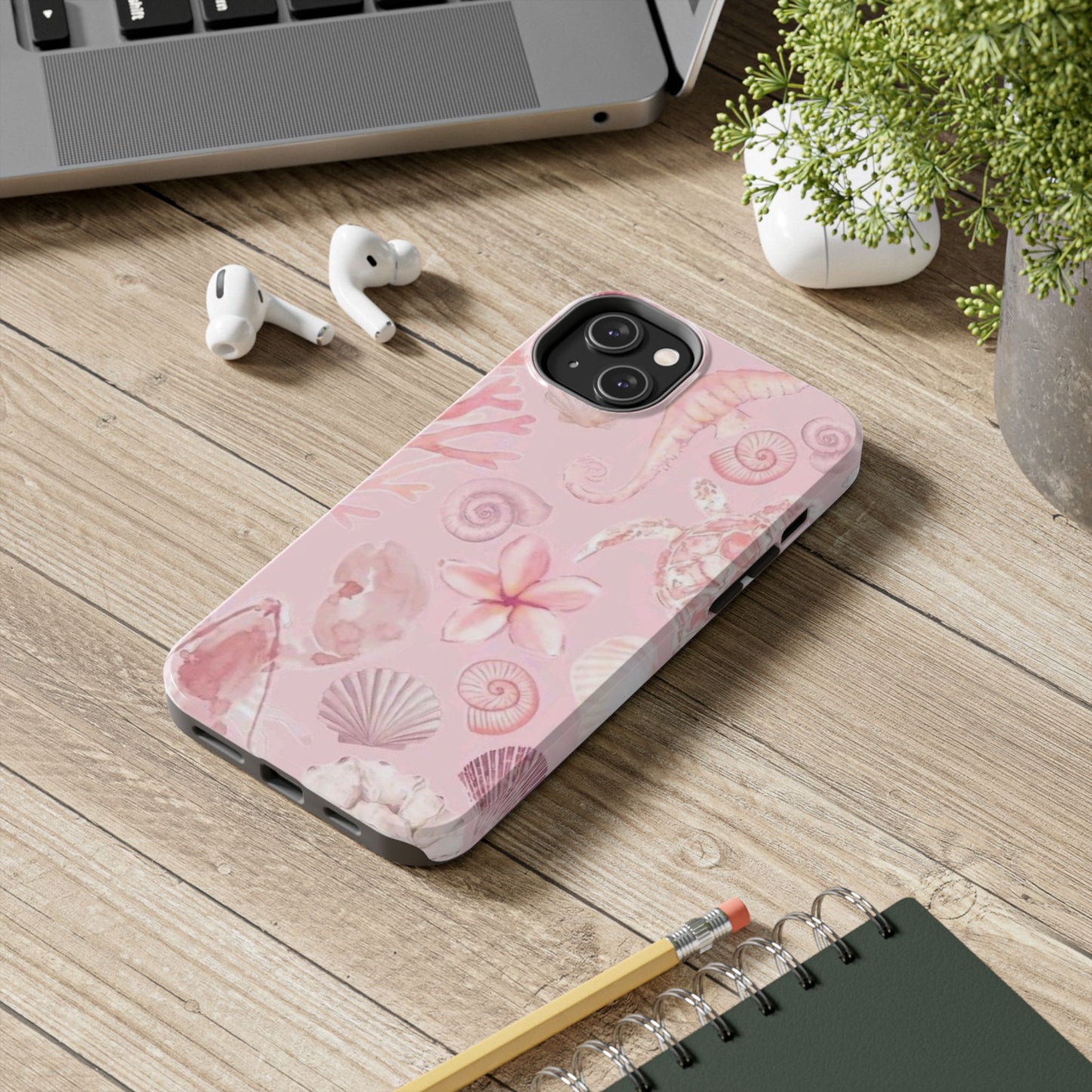 Tough Phone Case with Ocean Theme, Tropical Nautical Design, Ideal Gift, Beach Vibes, Phone Accessories