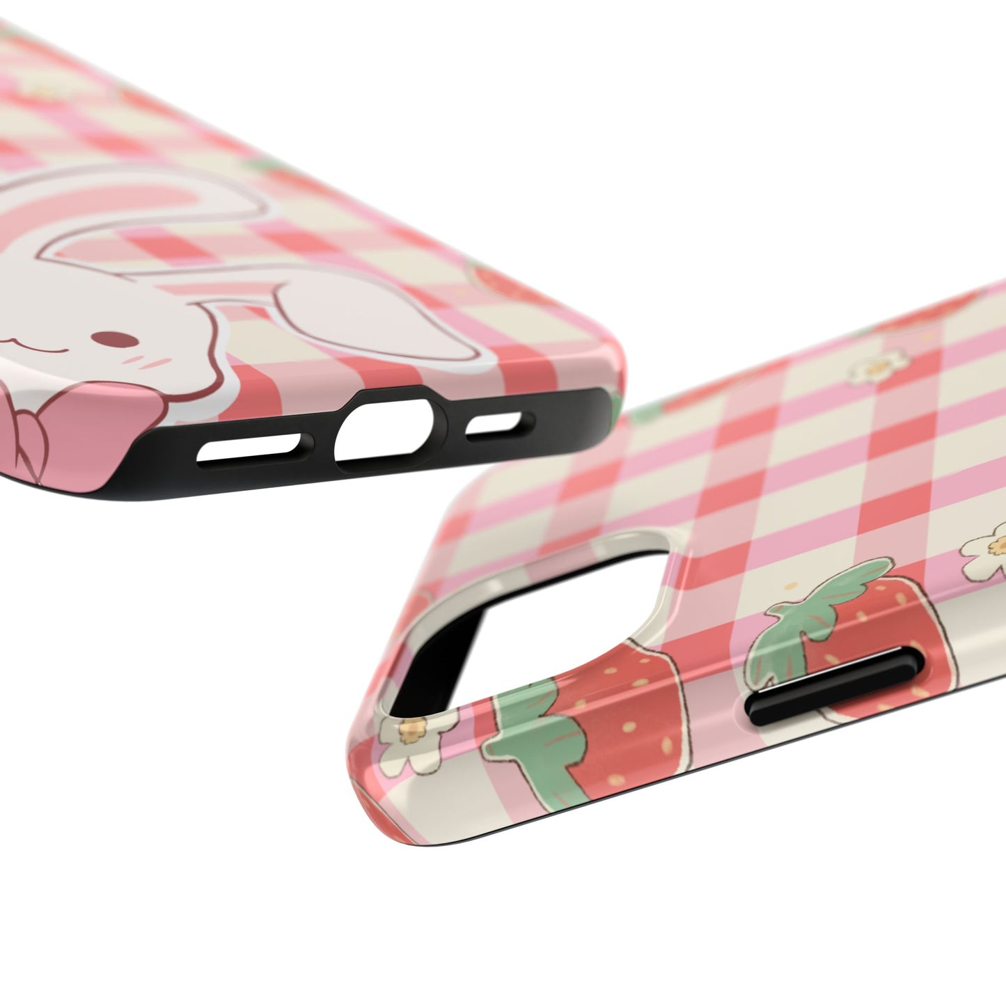 Cute Strawberry Bunny Phone Case