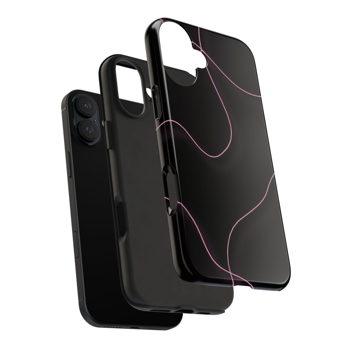 Sleek Abstract Phone Cases - Stylish Protection for Everyday Use, Gift for Tech Lovers, Modern Design, Trendy Phone Accessories