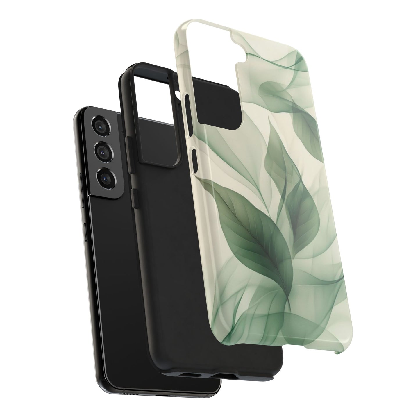 Elegant Leafy Tough Phone Cases | Nature-Inspired Accessories, Gift for Nature Lovers, Stylish Protection for Phones, Eco-Friendly Design