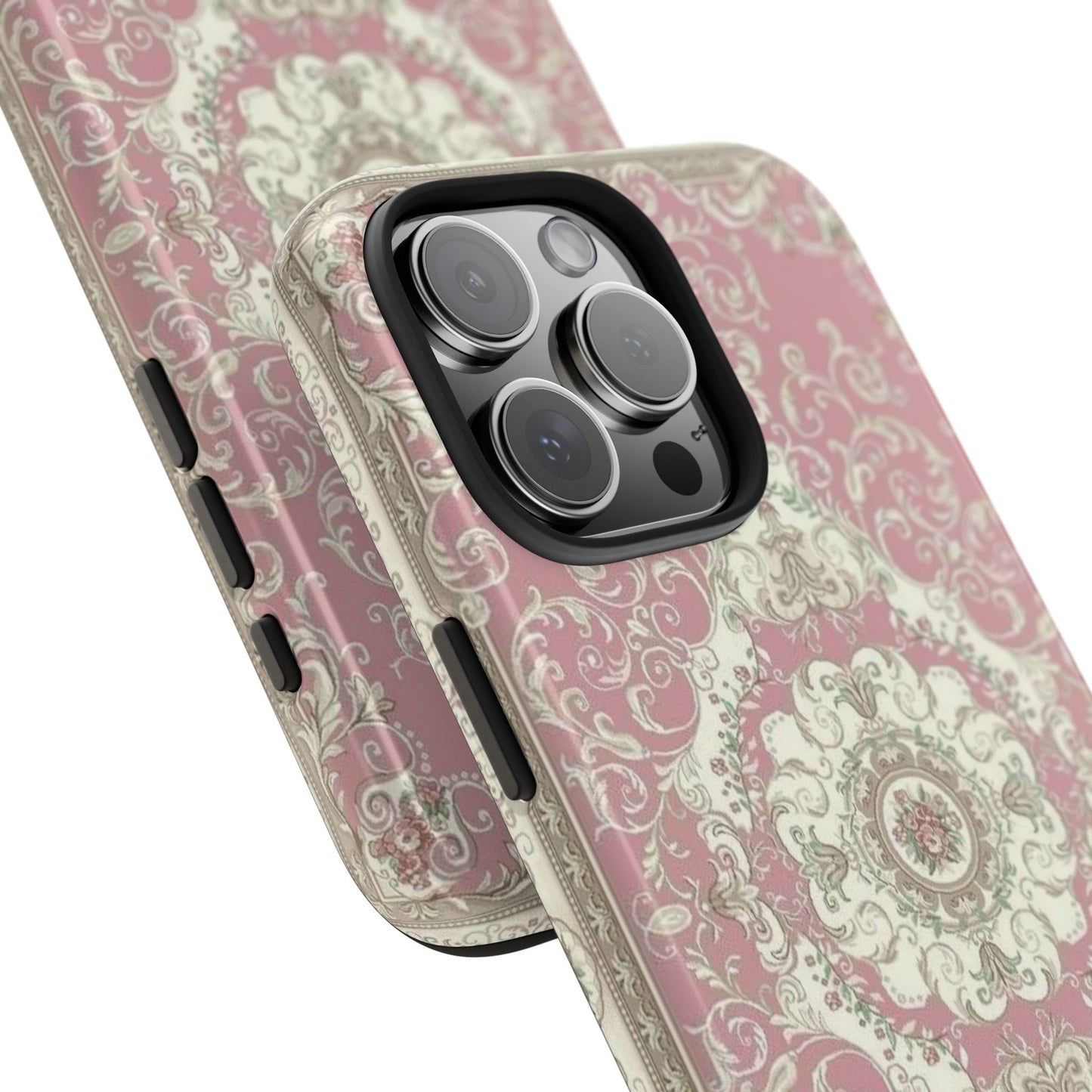 Elegant Floral Tough Phone Cases, Stylish Phone Covers, Durable Tech Accessories, Decorative Phone Protection, Trendy Gift for Her
