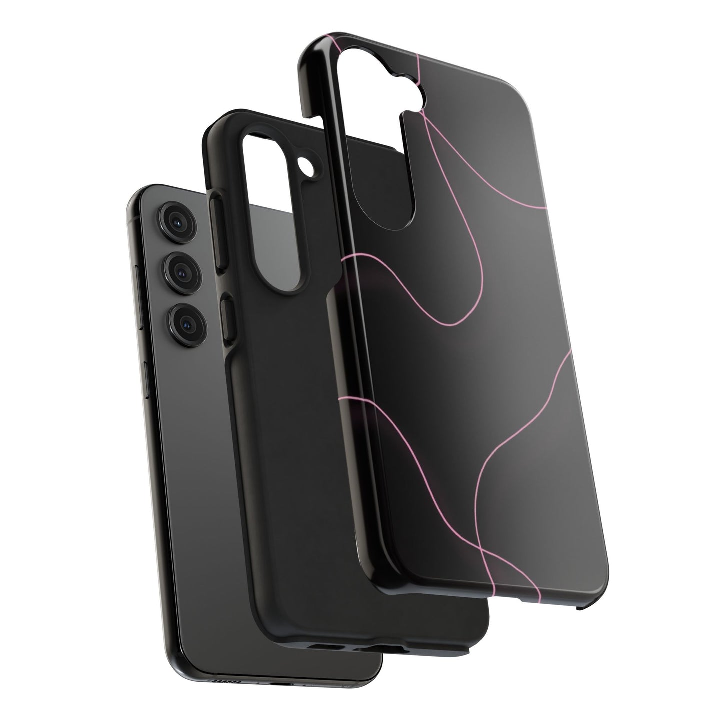 Sleek Abstract Phone Cases - Stylish Protection for Everyday Use, Gift for Tech Lovers, Modern Design, Trendy Phone Accessories