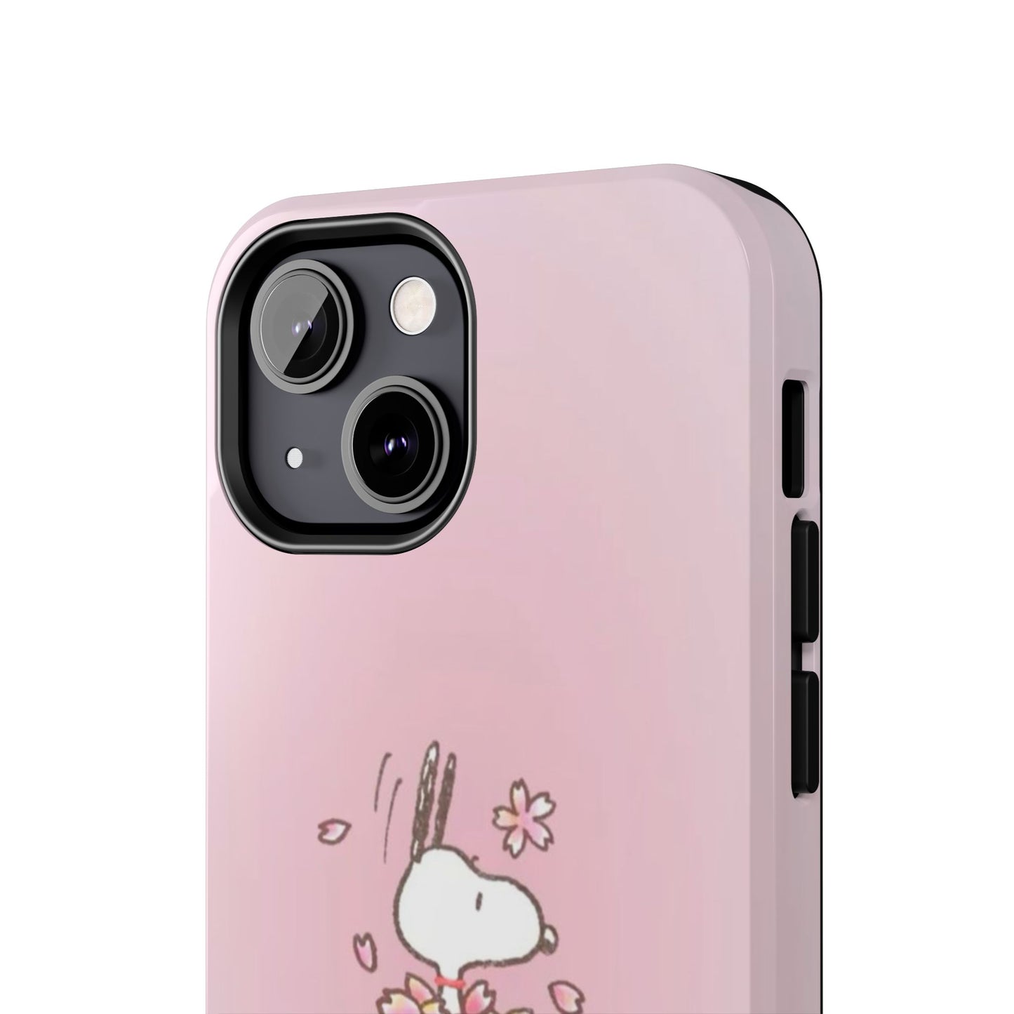 Cute Bunny Floral Tough Phone Cases, Spring Accessories, Gift for Her, Durable Cell Case, Pet Lovers, Unique Spring Decor