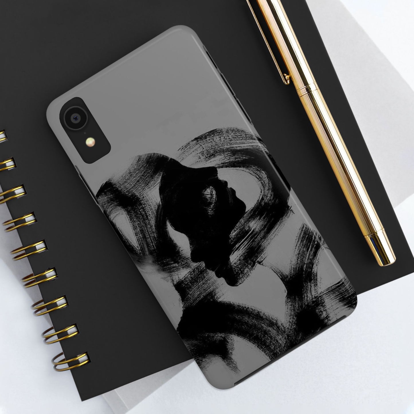 Stylish Tough Phone Cases, Unique Phone Covers for Art Lovers, Edgy Smartphone Accessories, Gifts for Friends, Minimalist Design