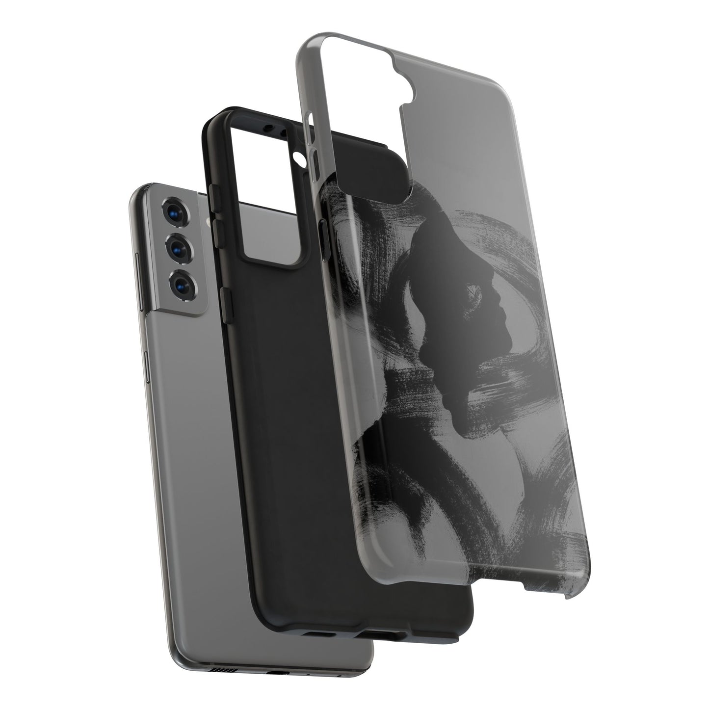 Stylish Tough Phone Cases, Unique Phone Covers for Art Lovers, Edgy Smartphone Accessories, Gifts for Friends, Minimalist Design