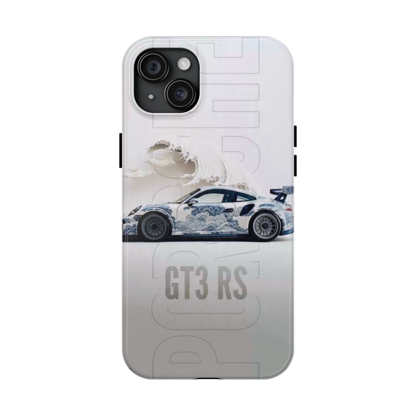 Porsche GT3 RS Tough Phone Case, Durable Phone Cover, Automotive Enthusiast Gift, Car Lover Accessory, Racing-Themed Protection