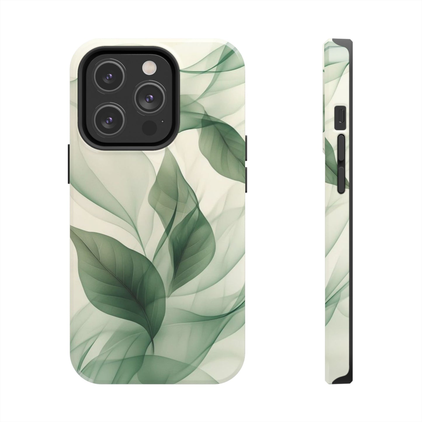 Elegant Leafy Tough Phone Cases | Nature-Inspired Accessories, Gift for Nature Lovers, Stylish Protection for Phones, Eco-Friendly Design