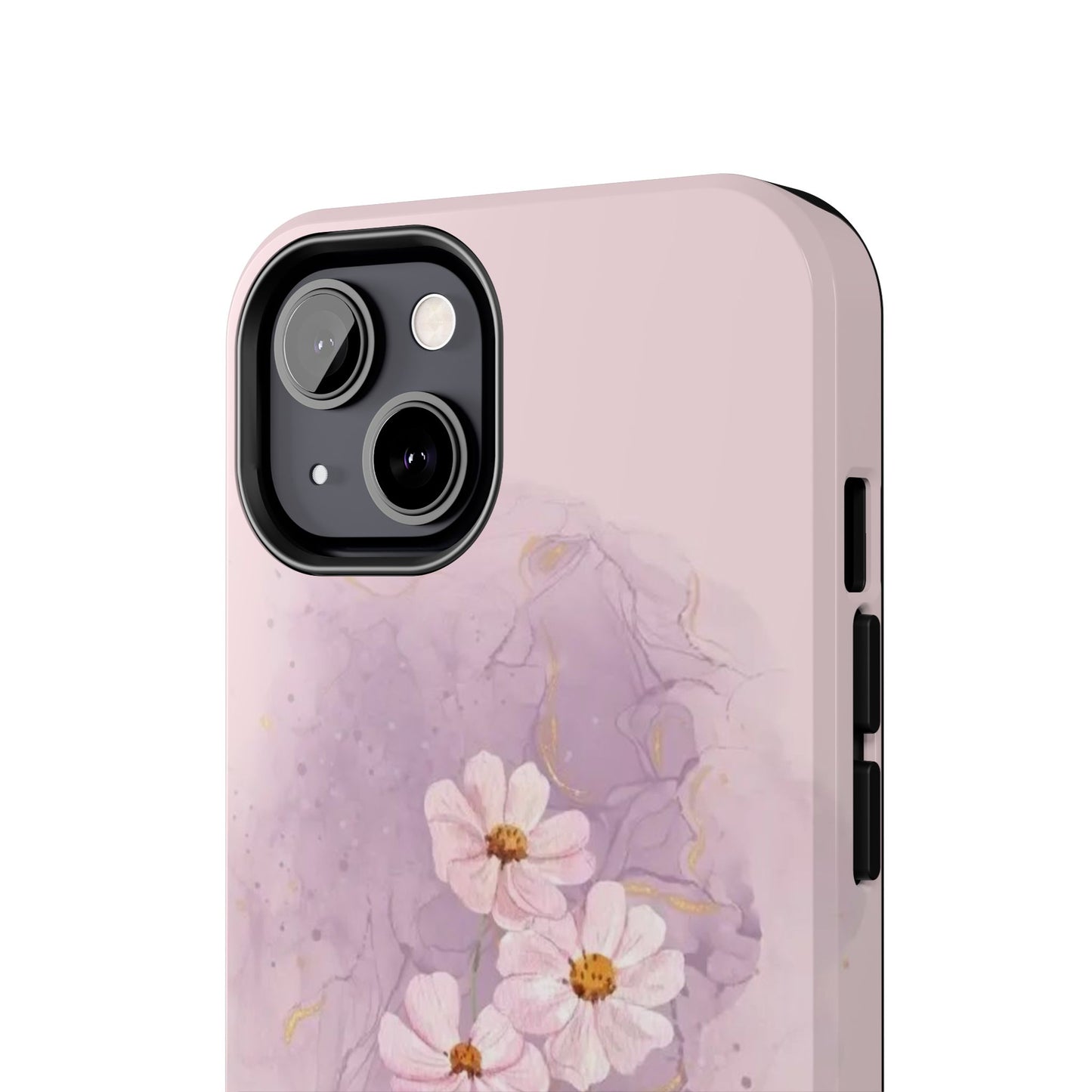 Floral Tough Phone Cases, Protective Phone Cover, Flower Design Case, Stylish Gift for Her, Mother’s Day, Birthday Present