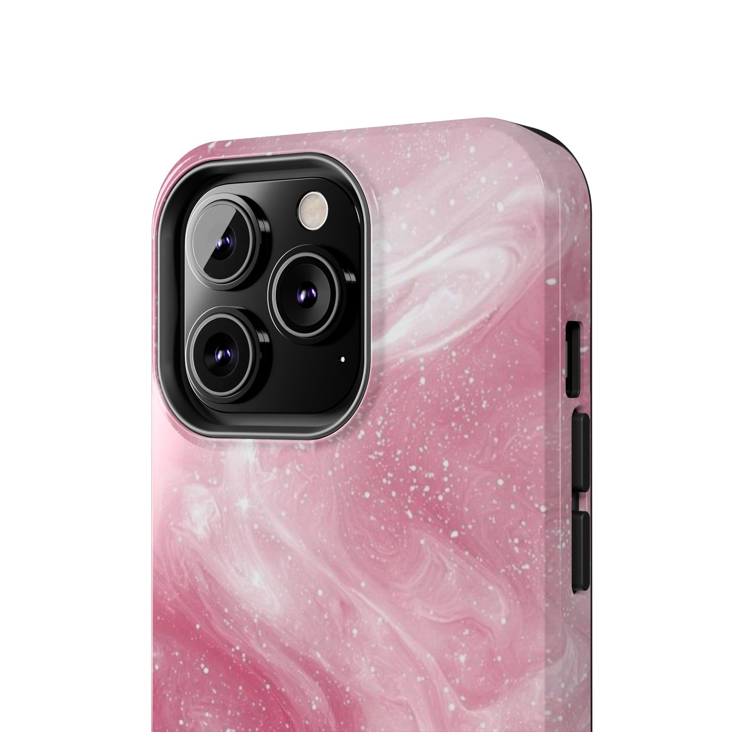 Stylish Tough Phone Cases - Pink Marble Design, Phone Cover for Women, Durable Protection, Trendy Gift, Birthday Present, Everyday Use