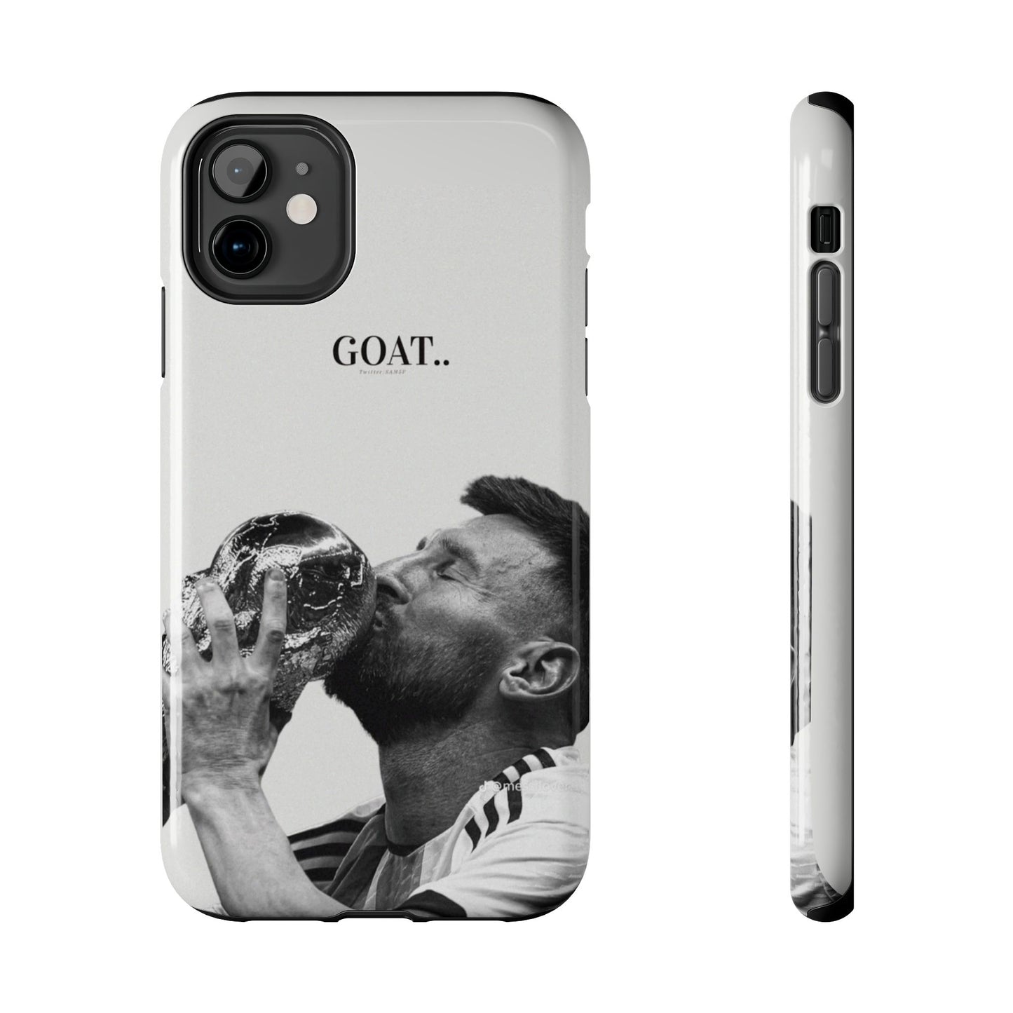 Soccer GOAT Phone Case, Tough Phone Case, Sports Accessory, Gift for Soccer Fans, Mens Birthday Gift, Unique Phone Cover