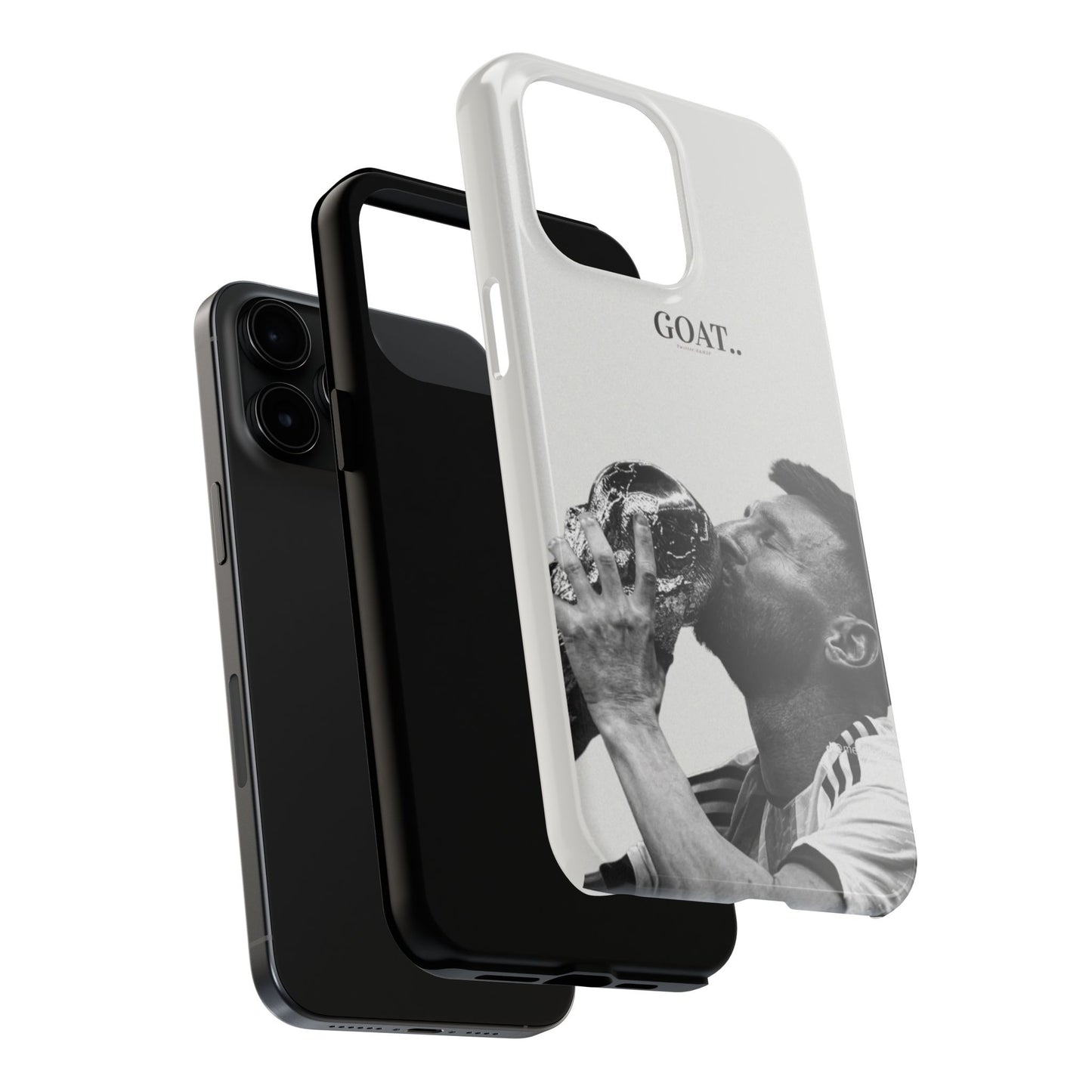Soccer GOAT Phone Case, Tough Phone Case, Sports Accessory, Gift for Soccer Fans, Mens Birthday Gift, Unique Phone Cover
