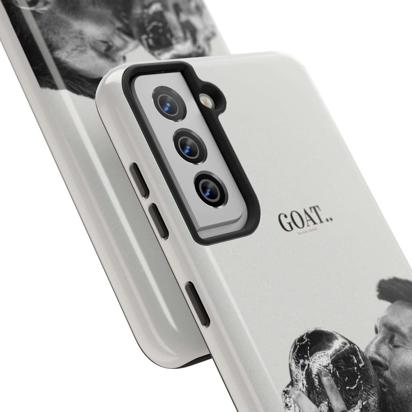 Soccer GOAT Phone Case, Tough Phone Case, Sports Accessory, Gift for Soccer Fans, Mens Birthday Gift, Unique Phone Cover