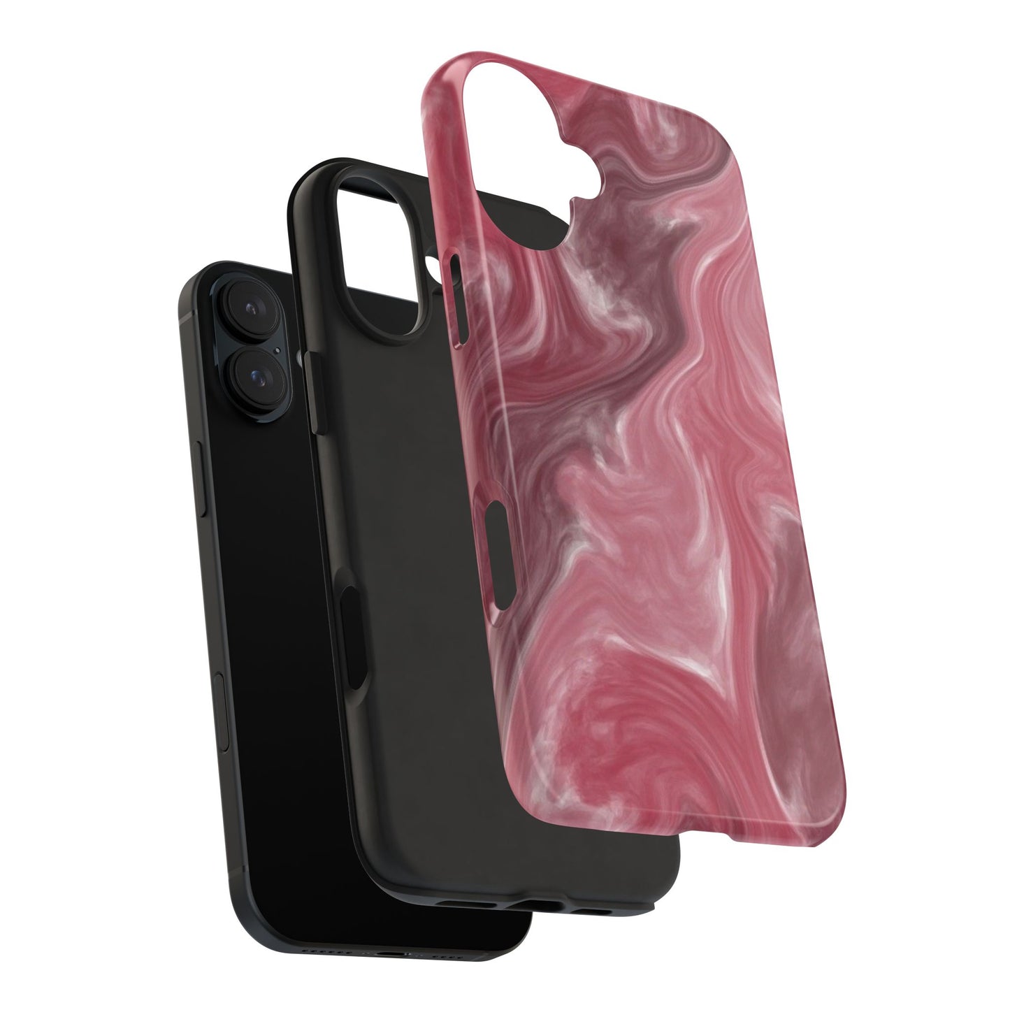 Stylish Marble Phone Case - Tough Shockproof Cover, Apple iPhone, Samsung Galaxy, Gift for Her, Trendy Accessory