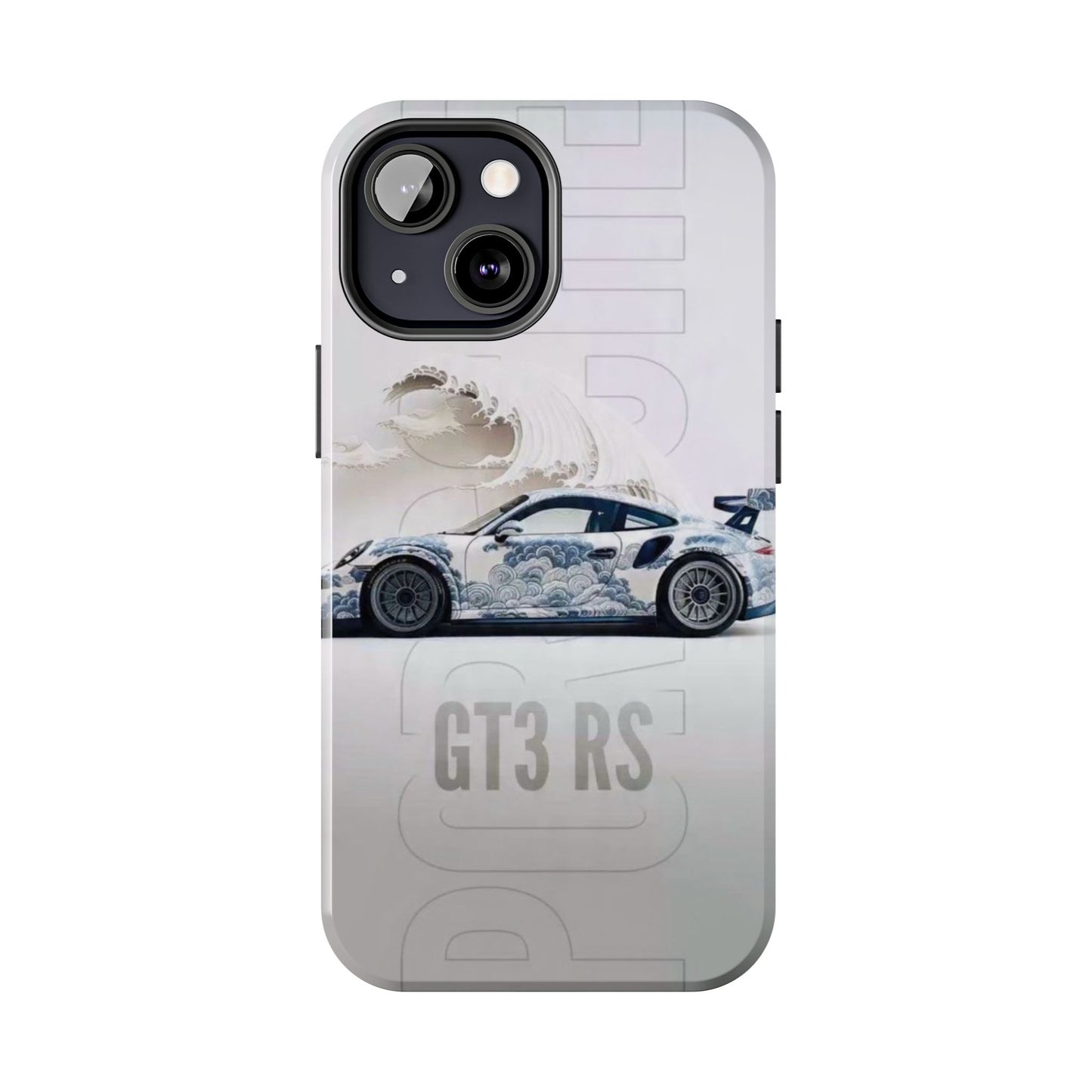 Porsche GT3 RS Tough Phone Case, Durable Phone Cover, Automotive Enthusiast Gift, Car Lover Accessory, Racing-Themed Protection