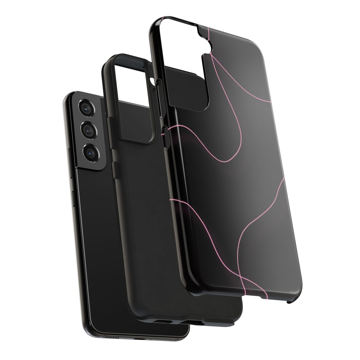 Sleek Abstract Phone Cases - Stylish Protection for Everyday Use, Gift for Tech Lovers, Modern Design, Trendy Phone Accessories