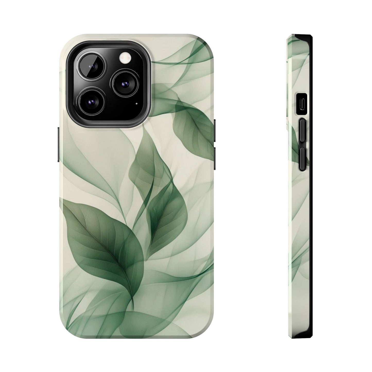 Elegant Leafy Tough Phone Cases | Nature-Inspired Accessories, Gift for Nature Lovers, Stylish Protection for Phones, Eco-Friendly Design