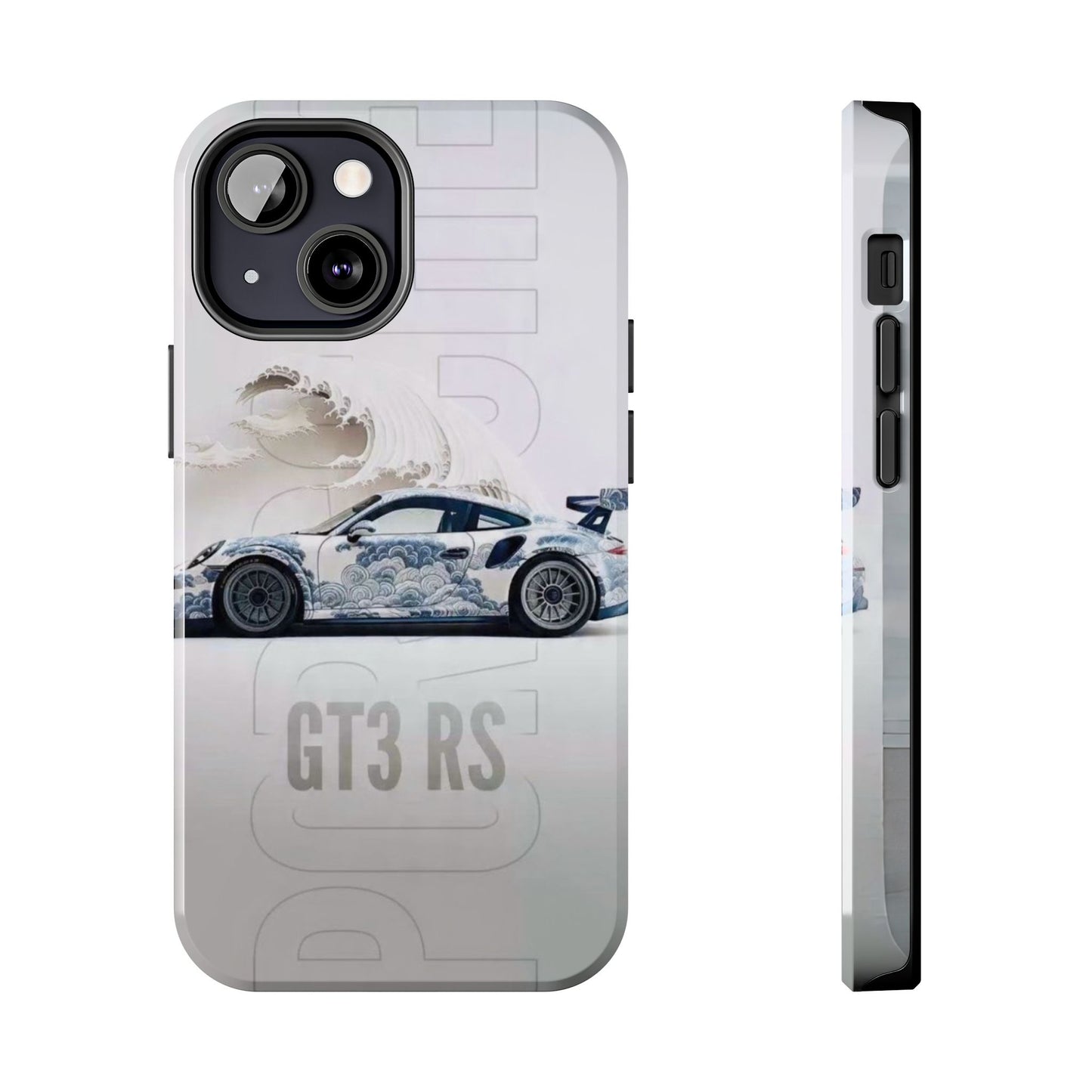Porsche GT3 RS Tough Phone Case, Durable Phone Cover, Automotive Enthusiast Gift, Car Lover Accessory, Racing-Themed Protection
