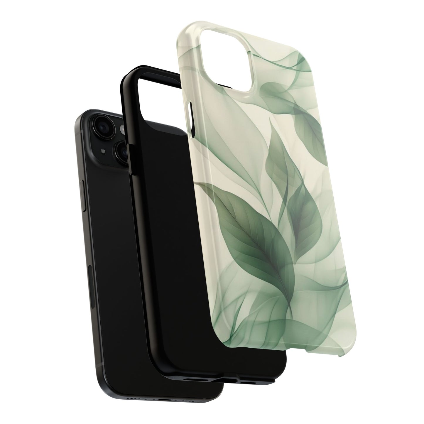 Elegant Leafy Tough Phone Cases | Nature-Inspired Accessories, Gift for Nature Lovers, Stylish Protection for Phones, Eco-Friendly Design