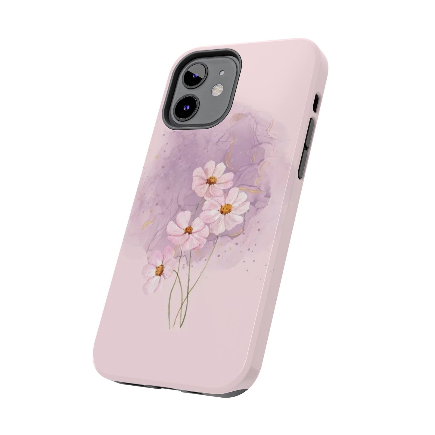 Floral Tough Phone Cases, Protective Phone Cover, Flower Design Case, Stylish Gift for Her, Mother’s Day, Birthday Present
