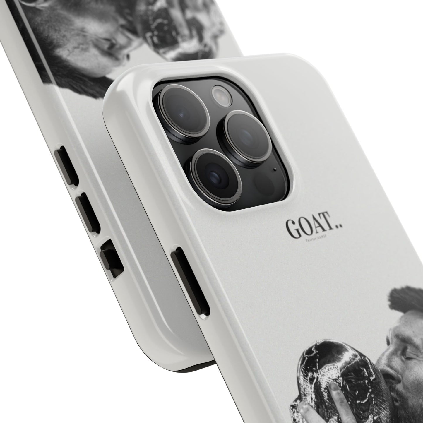 Soccer GOAT Phone Case, Tough Phone Case, Sports Accessory, Gift for Soccer Fans, Mens Birthday Gift, Unique Phone Cover