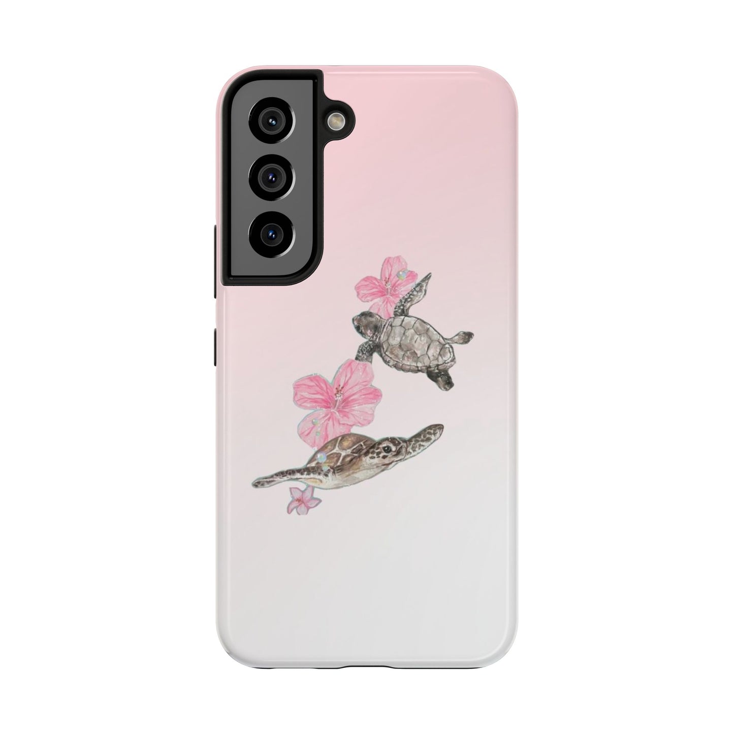 Turtle Phone Case – Tropical Tough Cover, Beach Lover Gift, Ocean Aesthetic, Durable Accessory for Summer, Fun & Functional Case