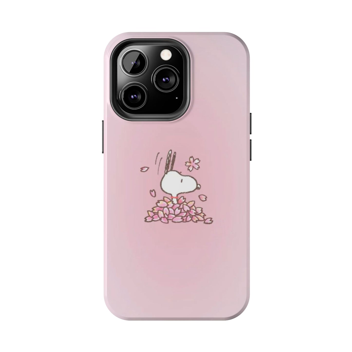 Cute Bunny Floral Tough Phone Cases, Spring Accessories, Gift for Her, Durable Cell Case, Pet Lovers, Unique Spring Decor