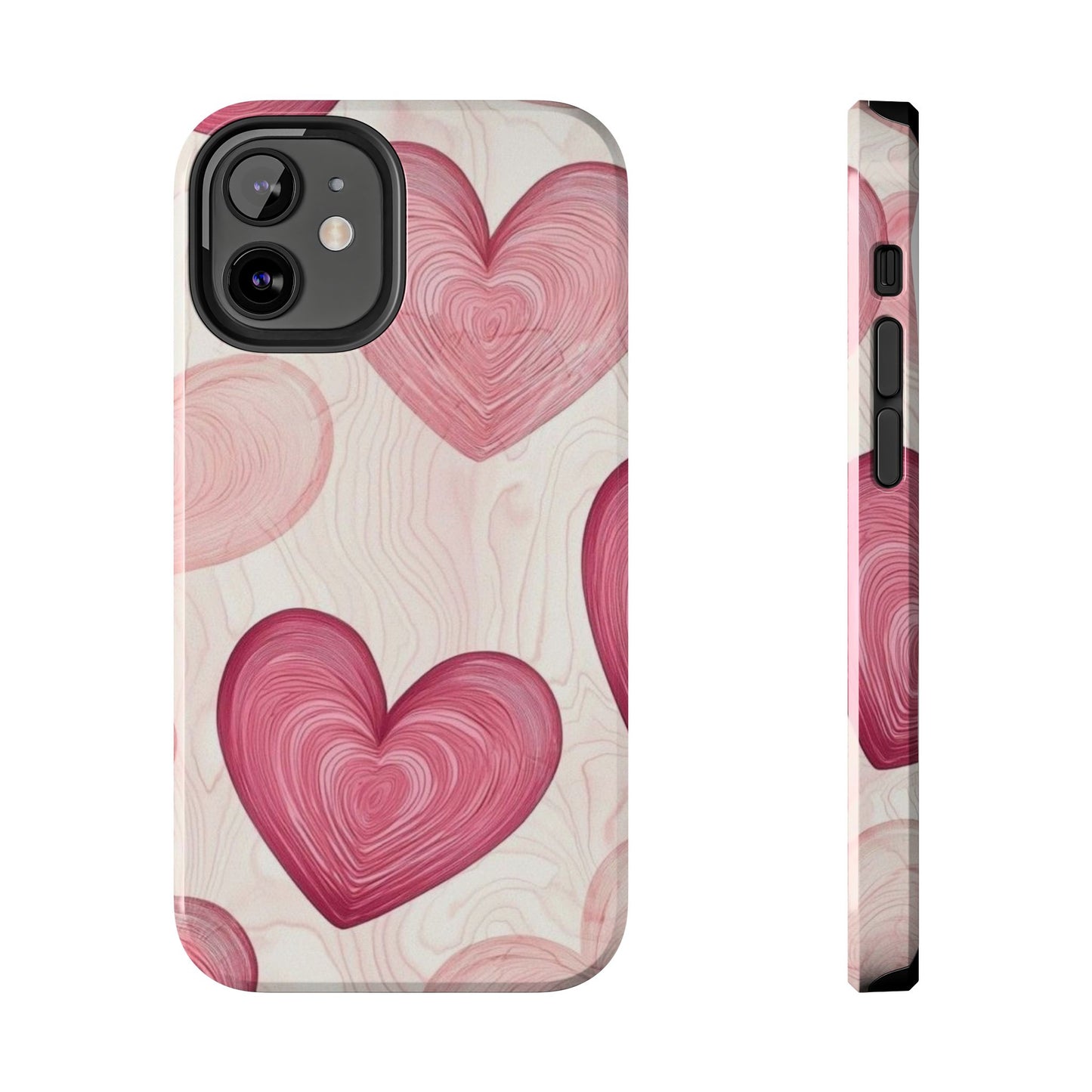 Romantic Heart Phone Cases - Cute, Durable Covers for Valentine's Day, Gift for Her, Love Decor, Phone Accessories