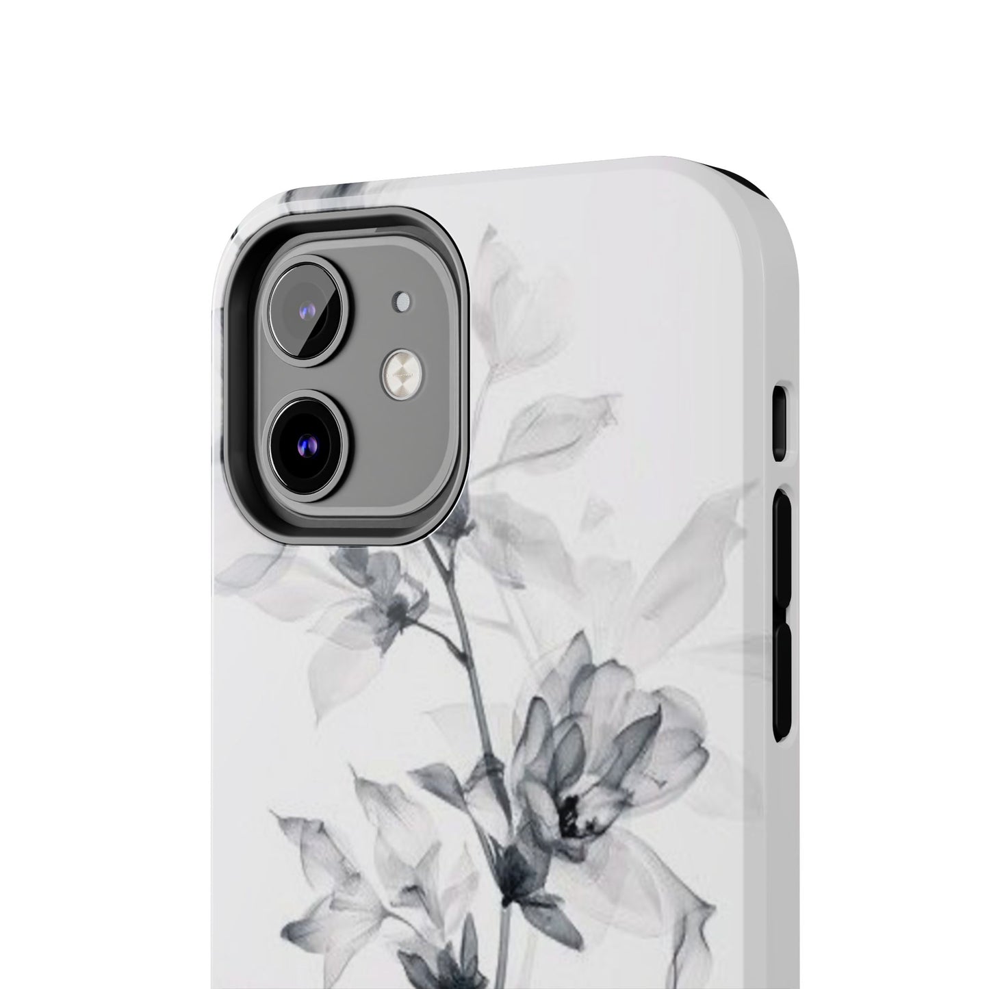 Elegant Floral Tough Phone Cases, Durable Phone Cover, Gift for Her, Protective Case, Floral Design, Stylish Accessory