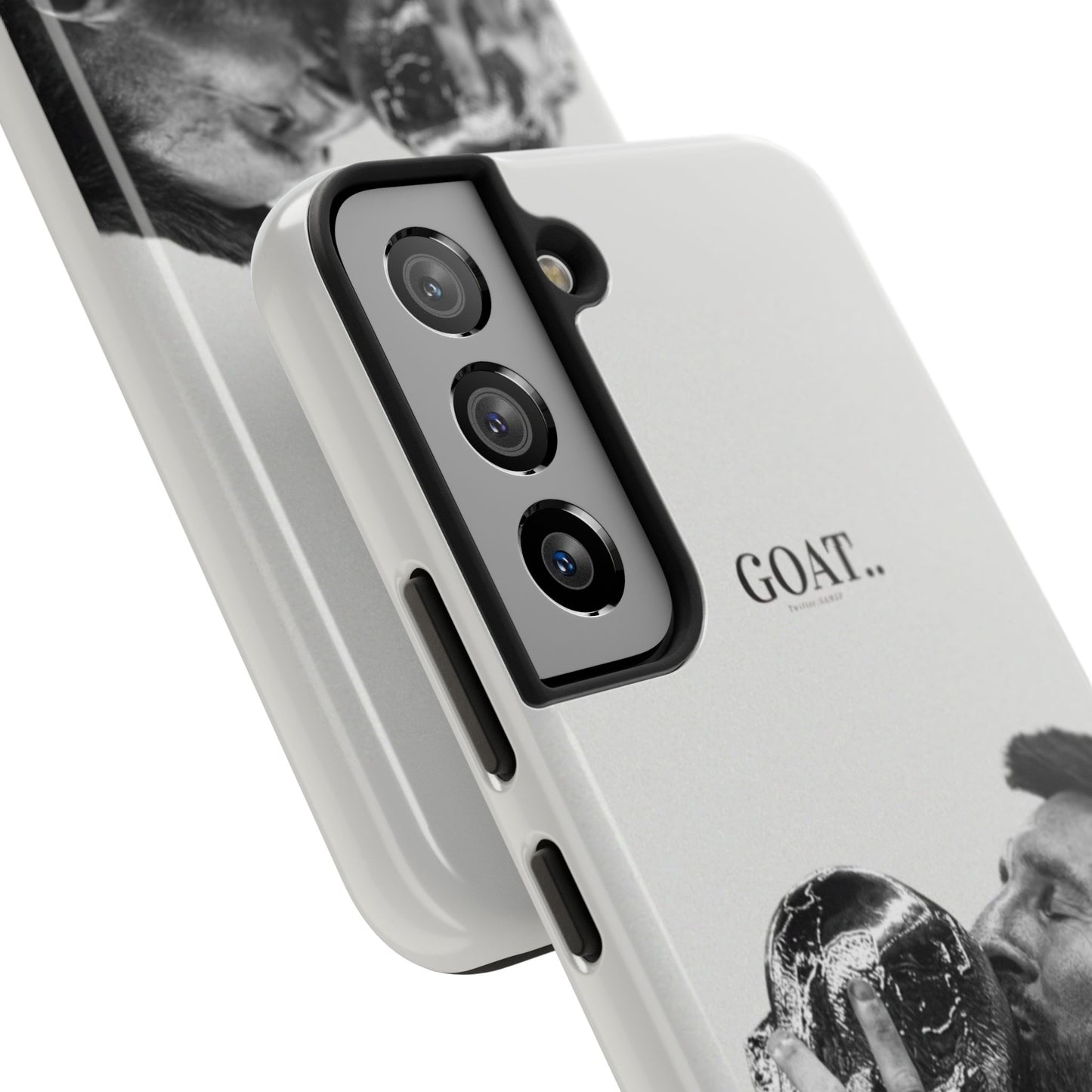 Soccer GOAT Phone Case, Tough Phone Case, Sports Accessory, Gift for Soccer Fans, Mens Birthday Gift, Unique Phone Cover